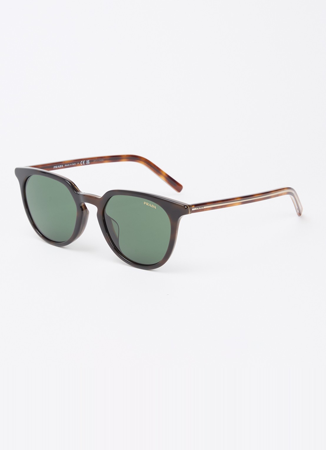 Prada Retro zonnebril PR D15SD - voorkant donkerbruin