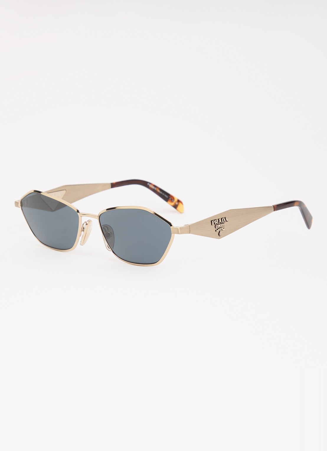 Prada Retro zonnebril PR D50S - voorkant 4 goud