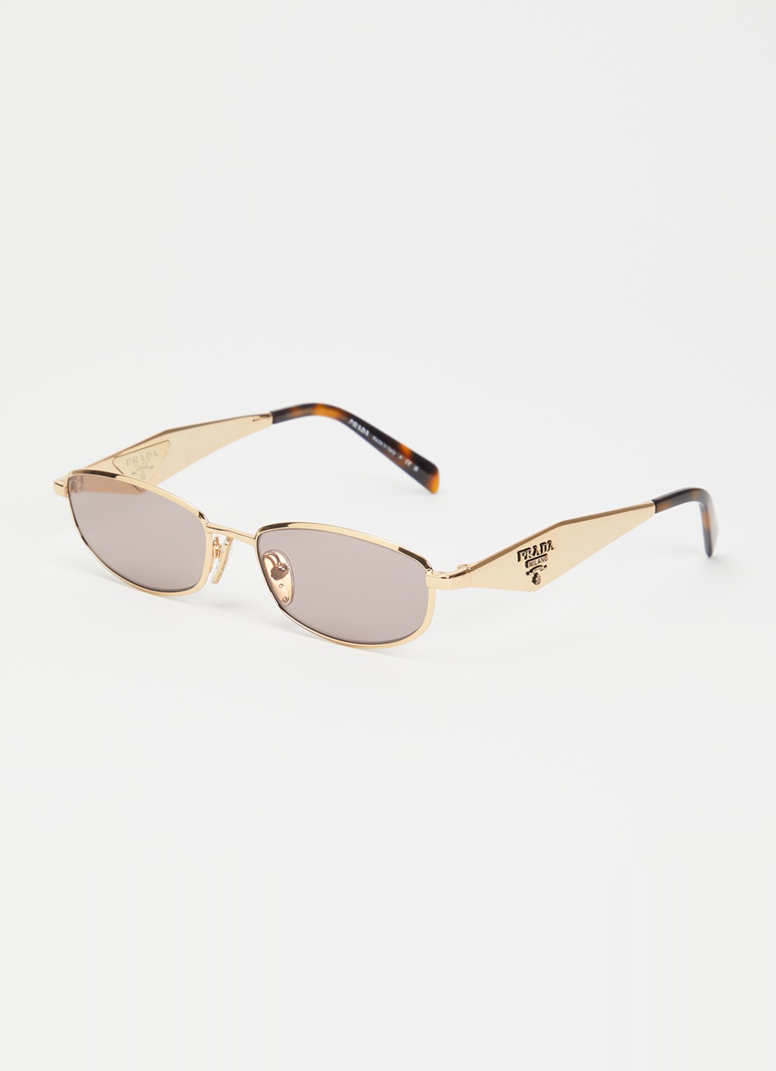 Prada Retro zonnebril PR D51S - voorkant goud