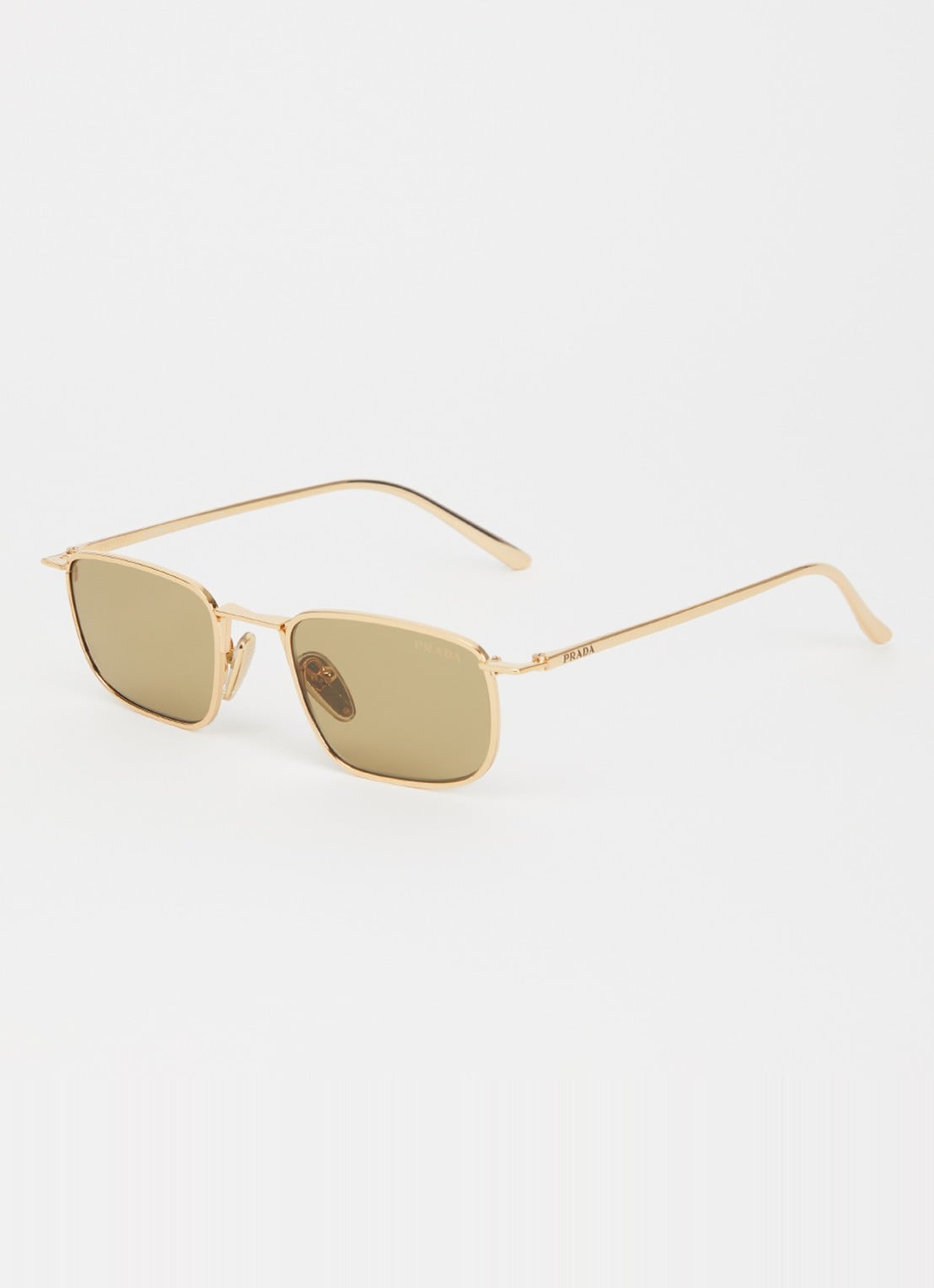 Prada Retro zonnebril PR D52S - voorkant goud