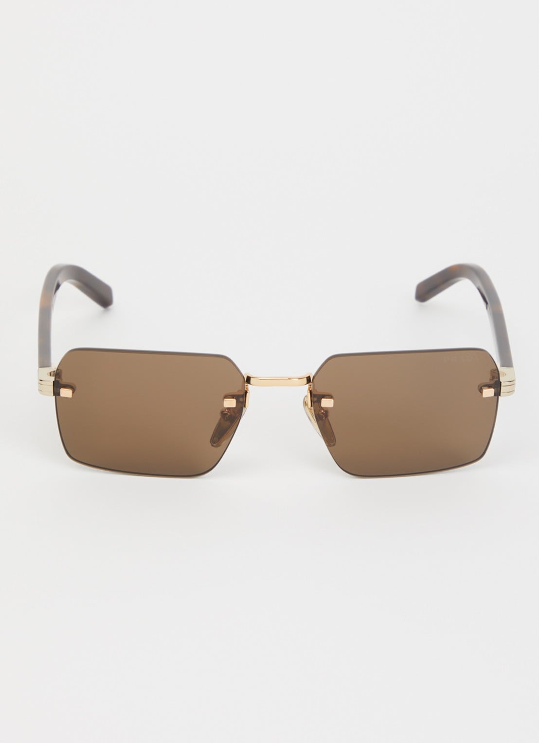 Prada Retro zonnebril PR D55S - detail 2 goud