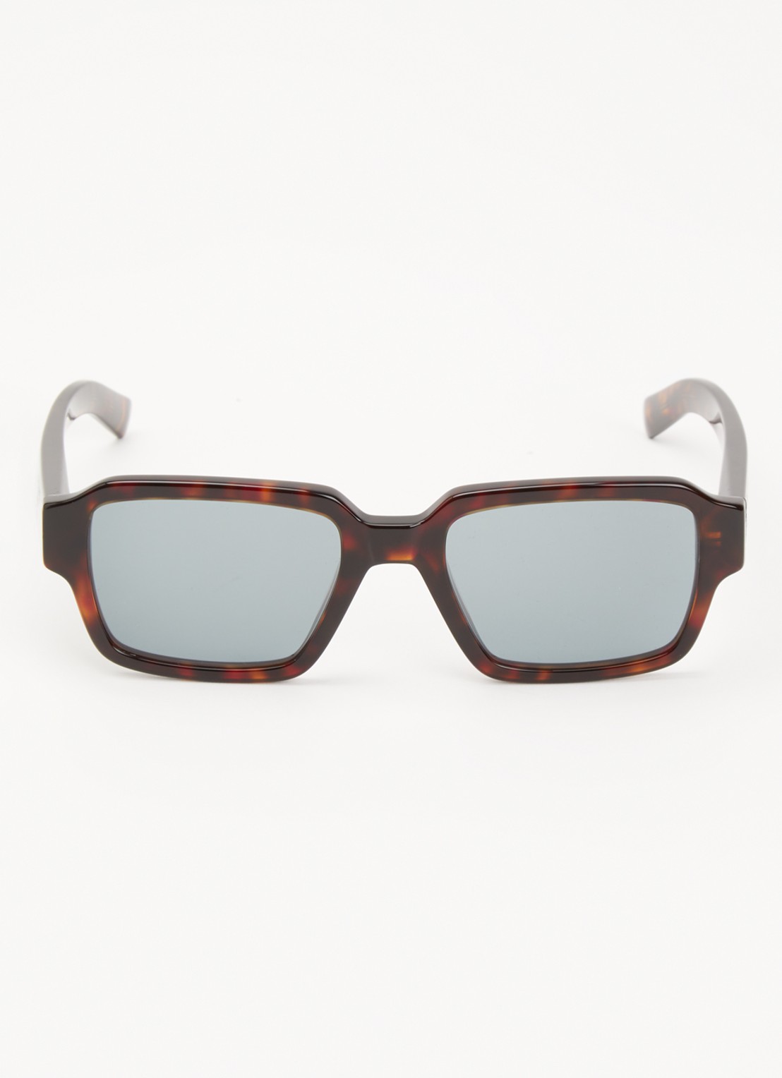 Prada Retro zonnebril PR02ZS - detail donkerbruin