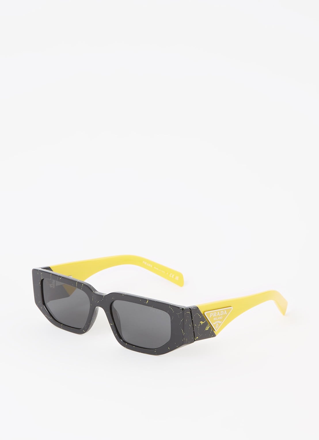 Prada Retro zonnebril PR09ZS  - voorkant zwart