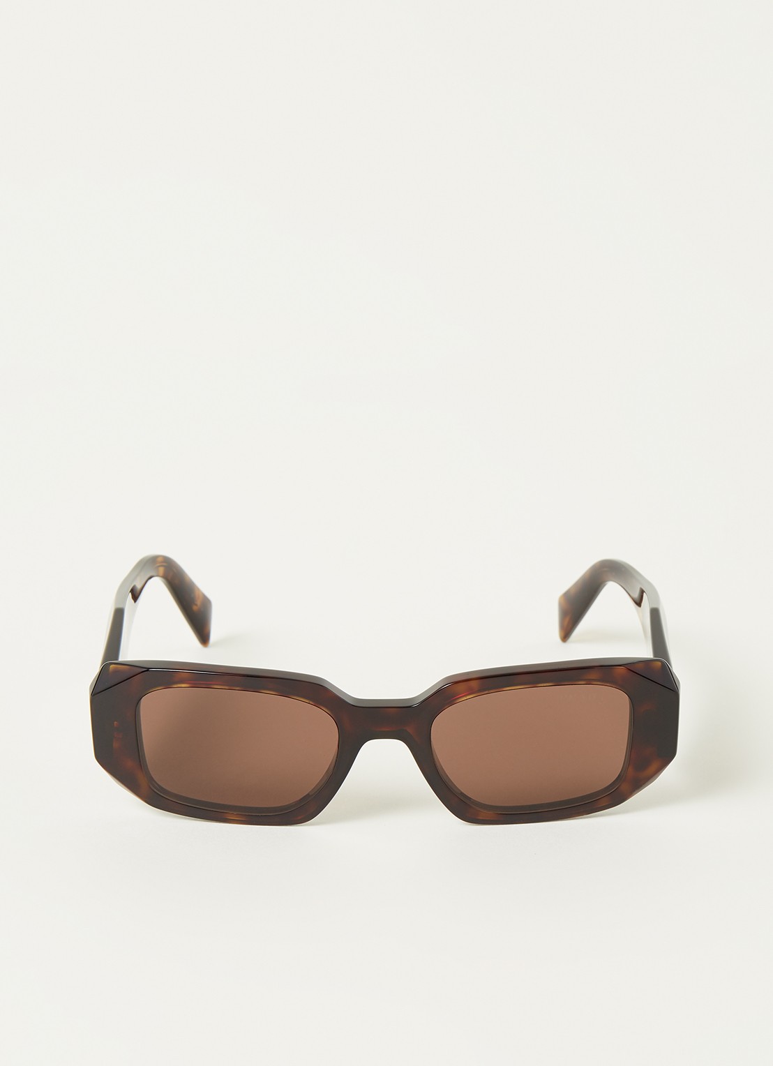 Prada Retro zonnebril PR17WS - voorkant 2 donkerbruin