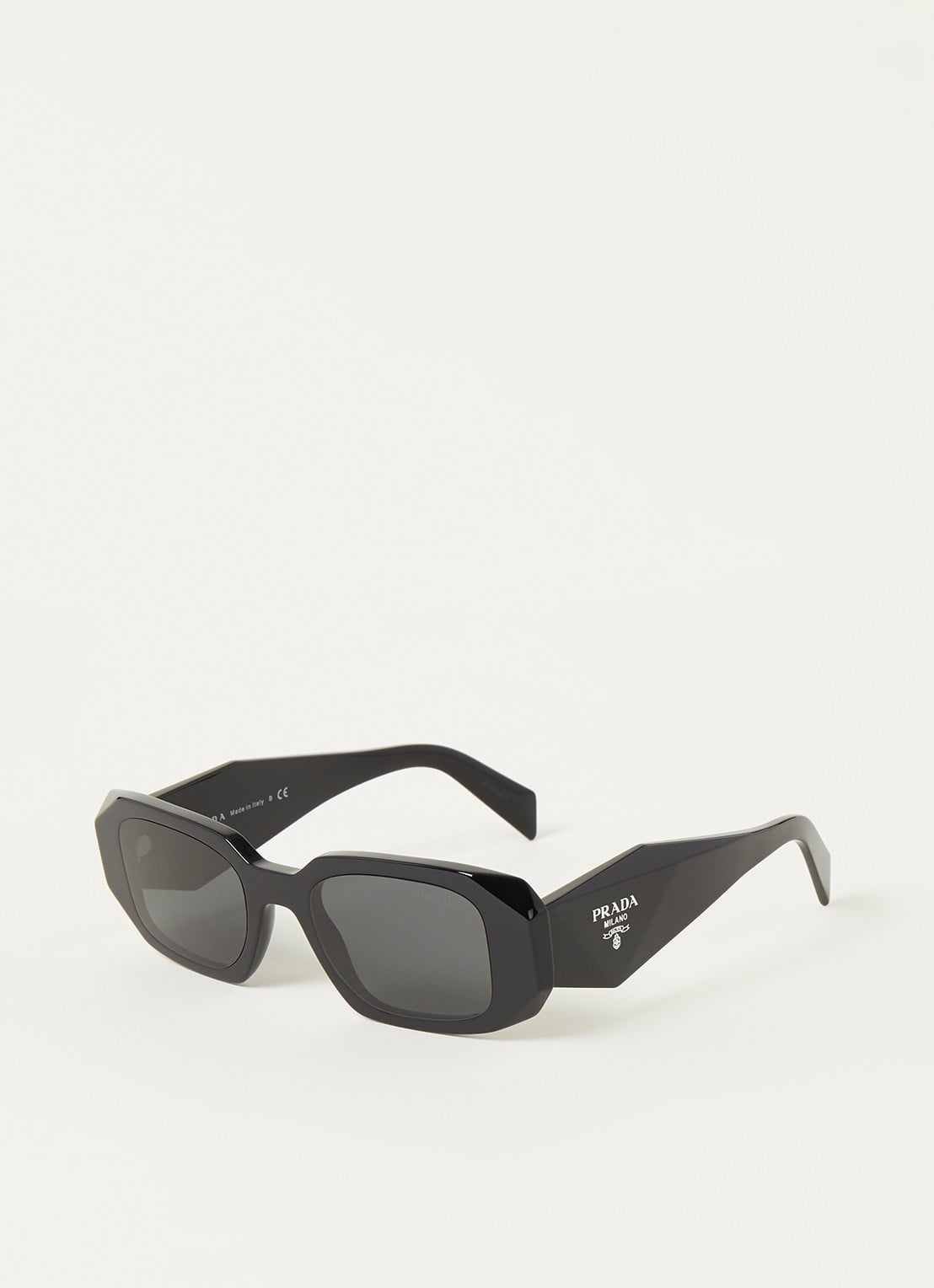 Prada Retro zonnebril PR17WS - voorkant zwart