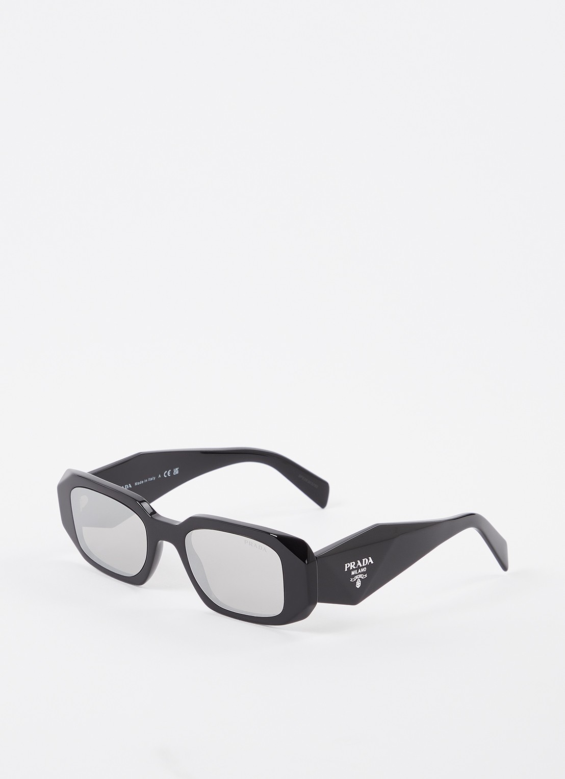 Prada Retro zonnebril PR17WS   - voorkant zwart