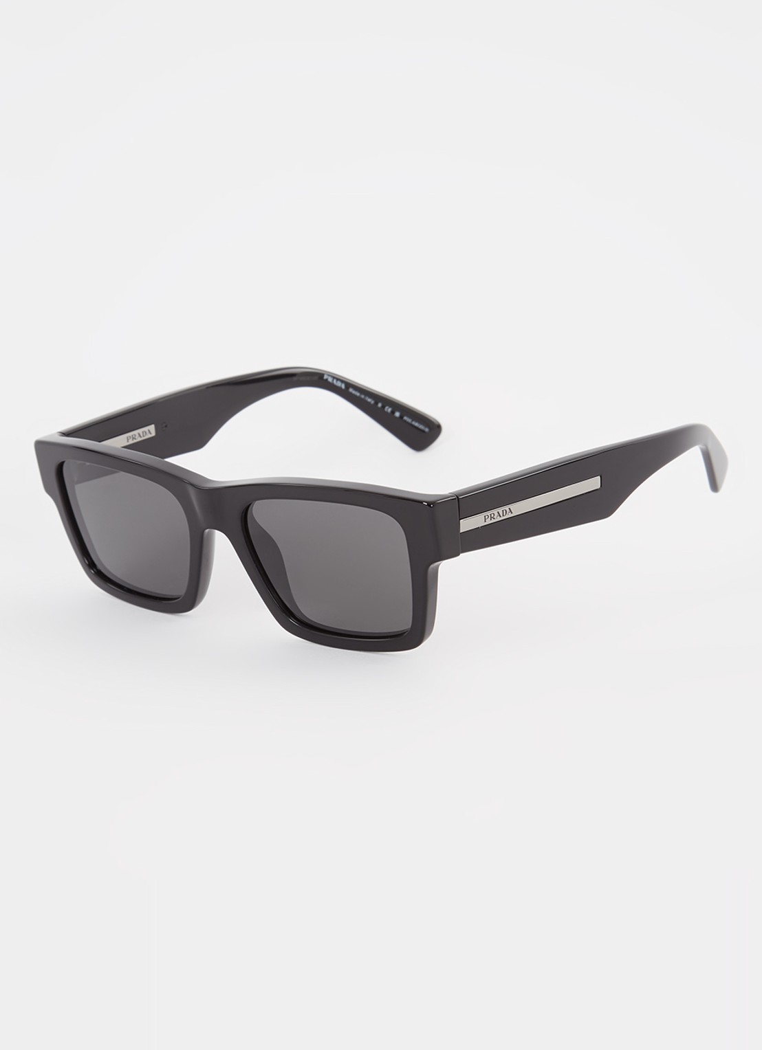 Prada Retro zonnebril PR25ZS - voorkant zwart