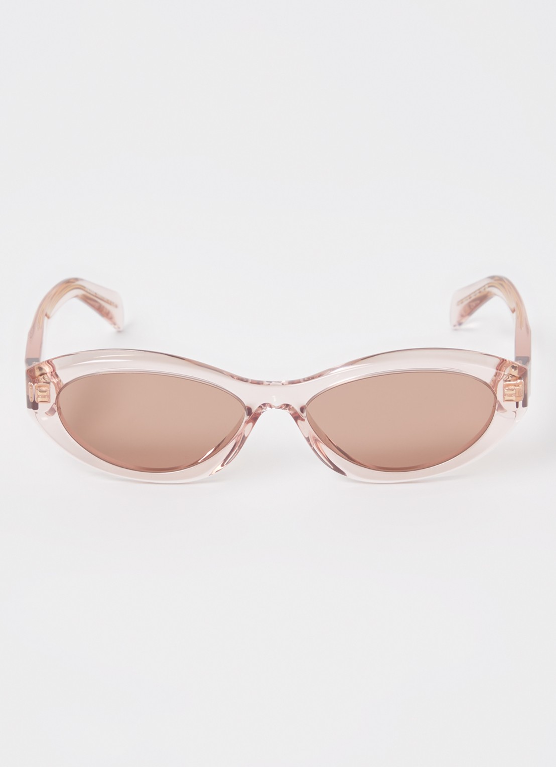 Prada Retro zonnebril PR26ZS - detail roze