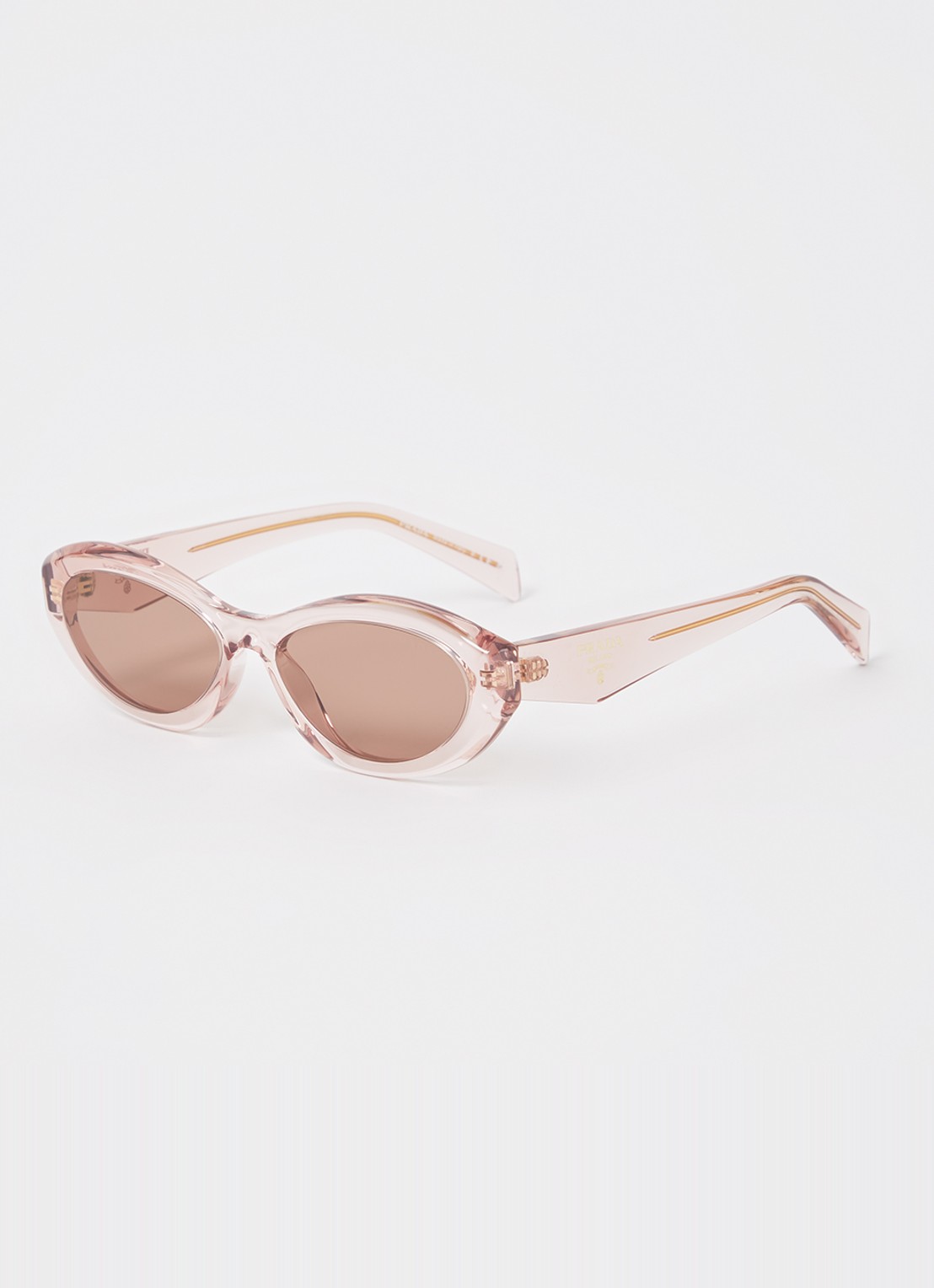 Prada Retro zonnebril PR26ZS - voorkant 4 roze