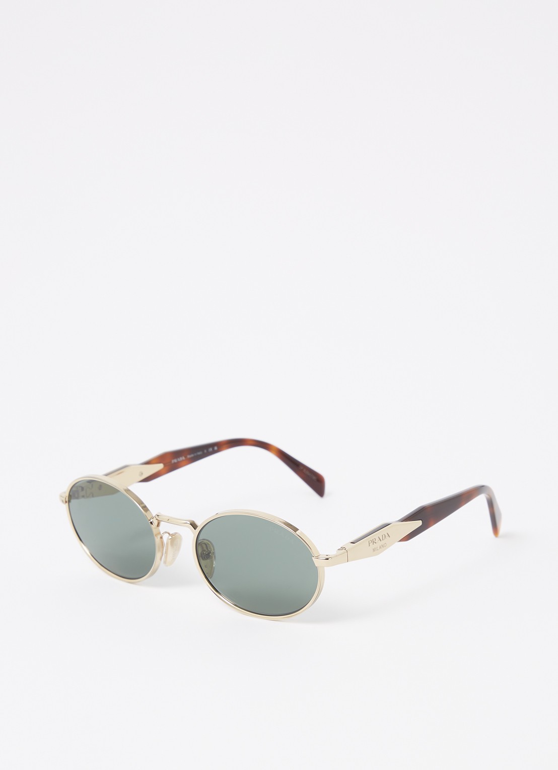 Prada Retro zonnebril PR65ZS - voorkant goud
