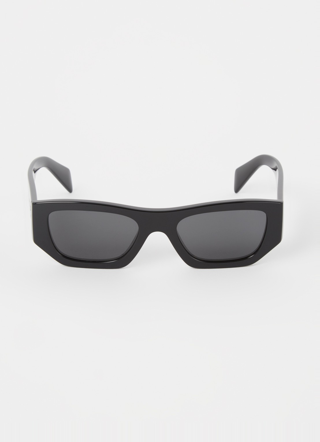 Prada Retro zonnebril PRA01S - detail 3 zwart