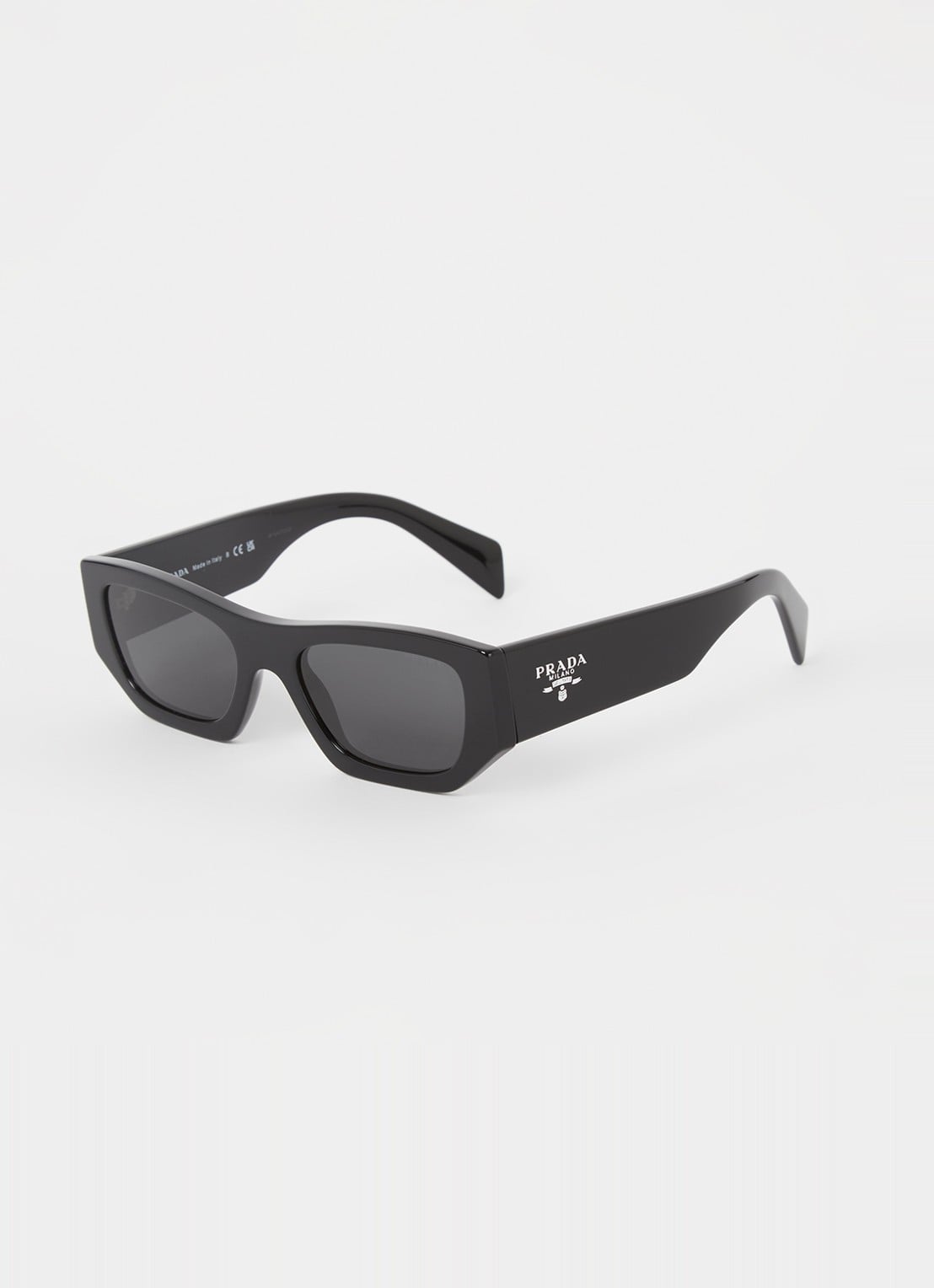 Prada Retro zonnebril PRA01S - voorkant zwart