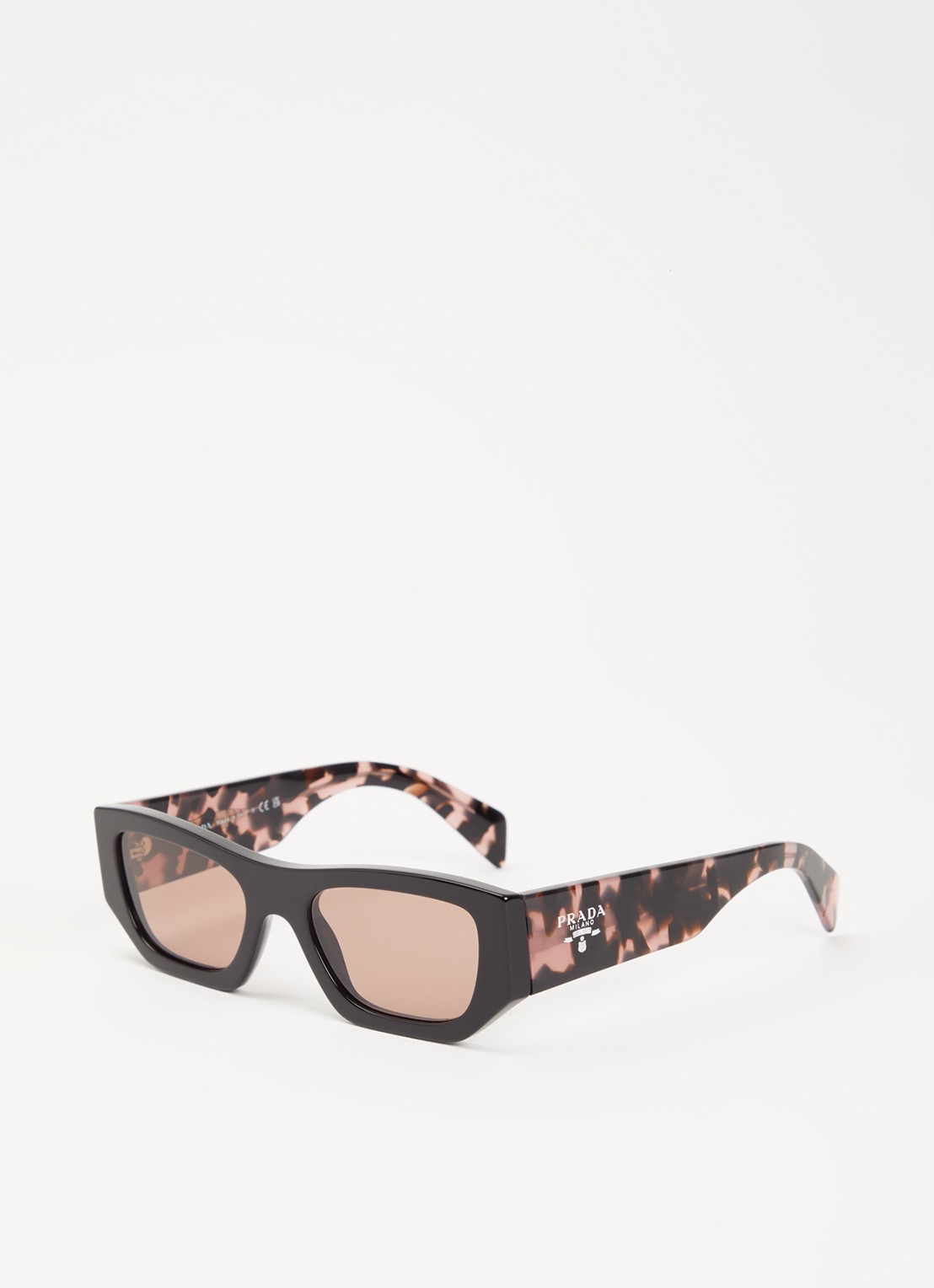 Prada Retro zonnebril PRA01S - voorkant zwart