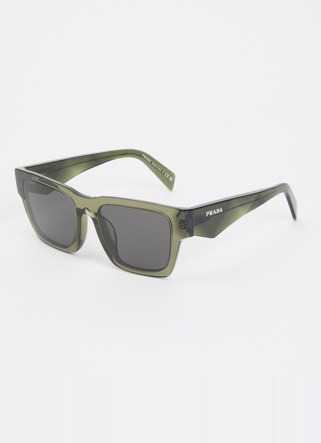 Prada Retro zonnebril PRA06SF - voorkant bronsgroen