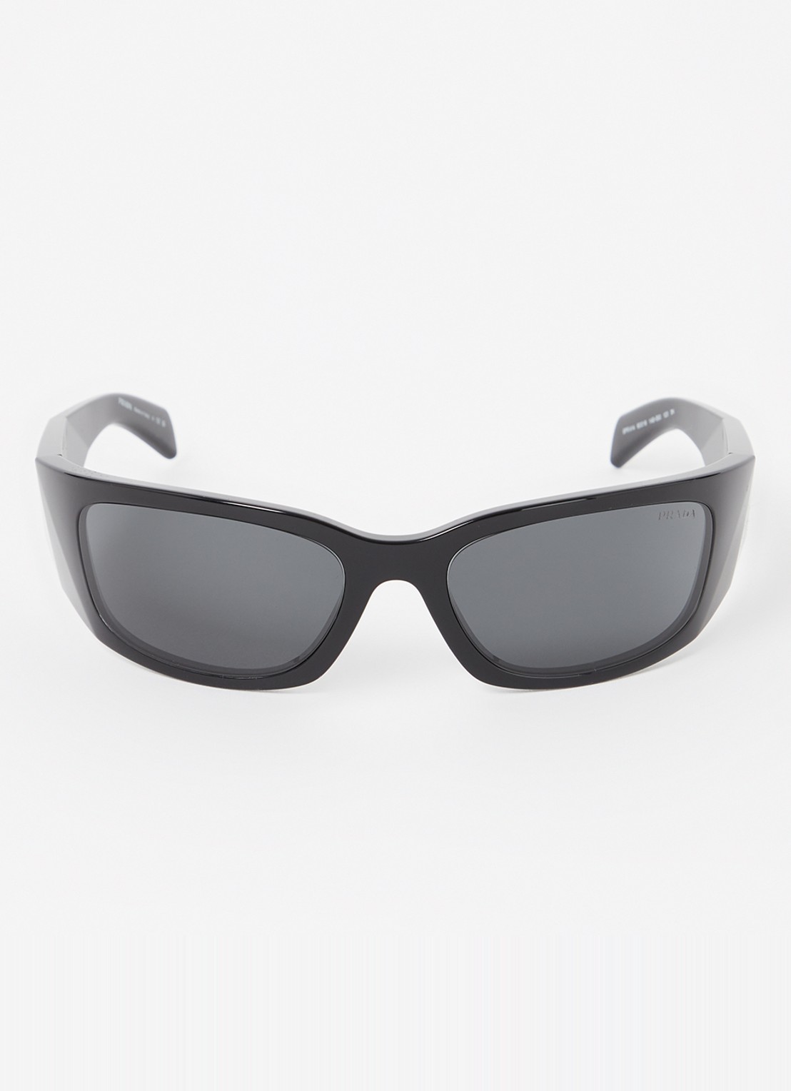 Prada Retro zonnebril PRA14S - detail zwart