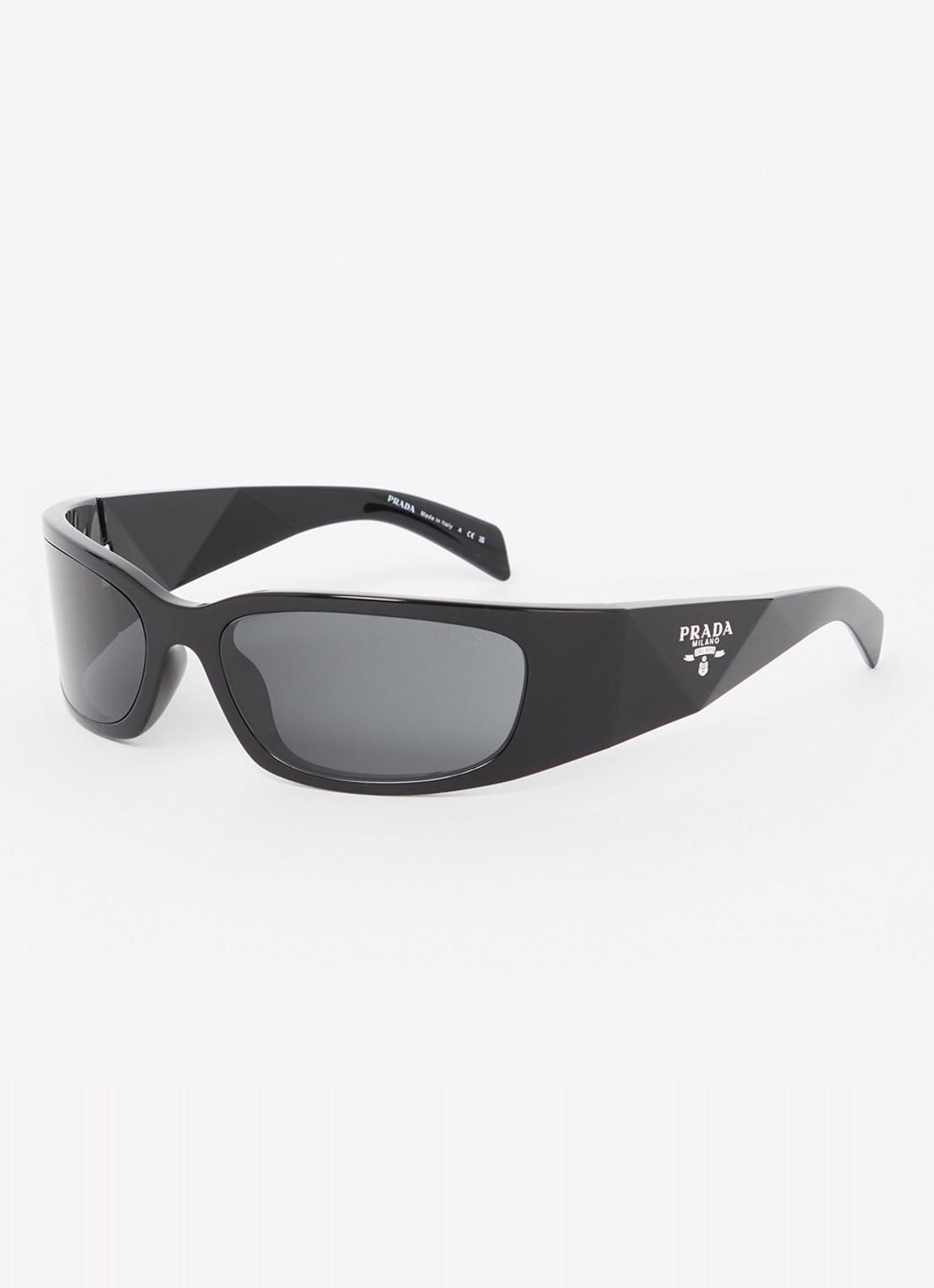 Prada Retro zonnebril PRA14S - voorkant 4 zwart