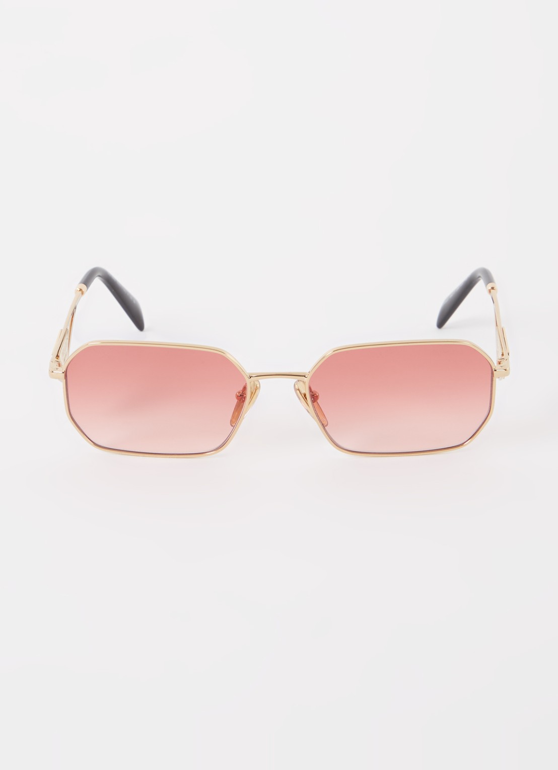 Prada Retro zonnebril PRA51S - detail goud
