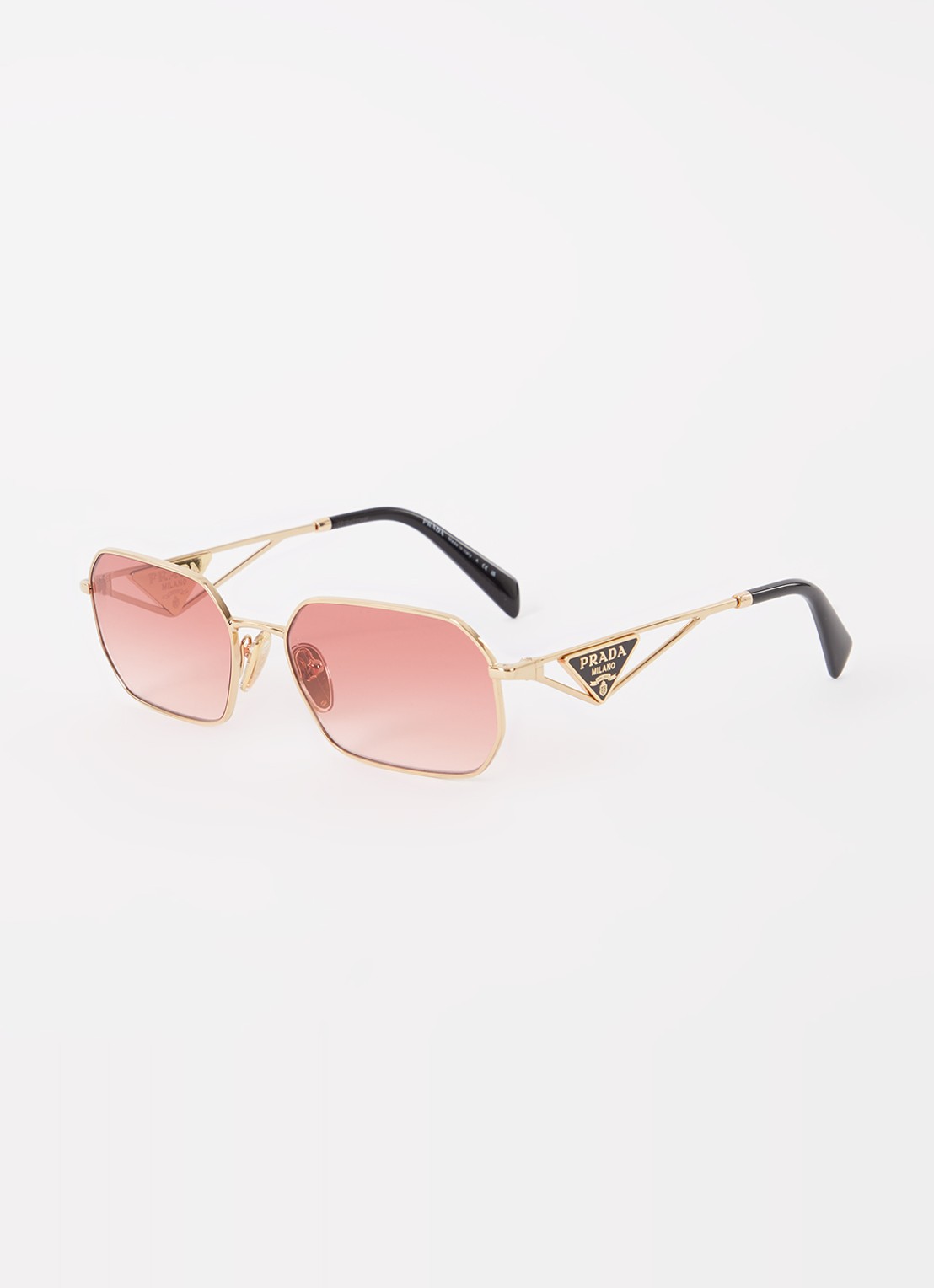 Prada Retro zonnebril PRA51S - voorkant 4 goud