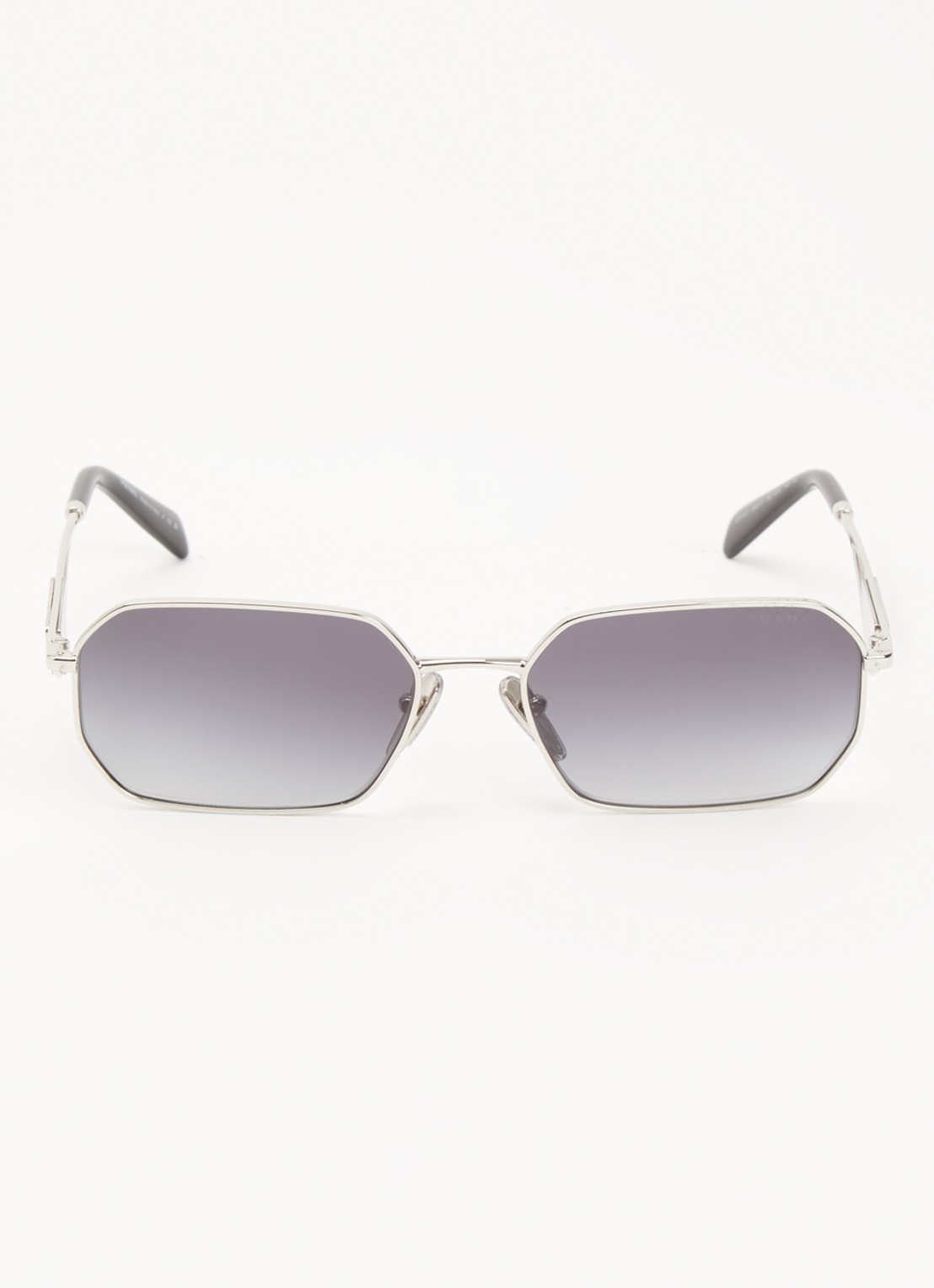 Prada Retro zonnebril PRA51S - detail 2 zilver