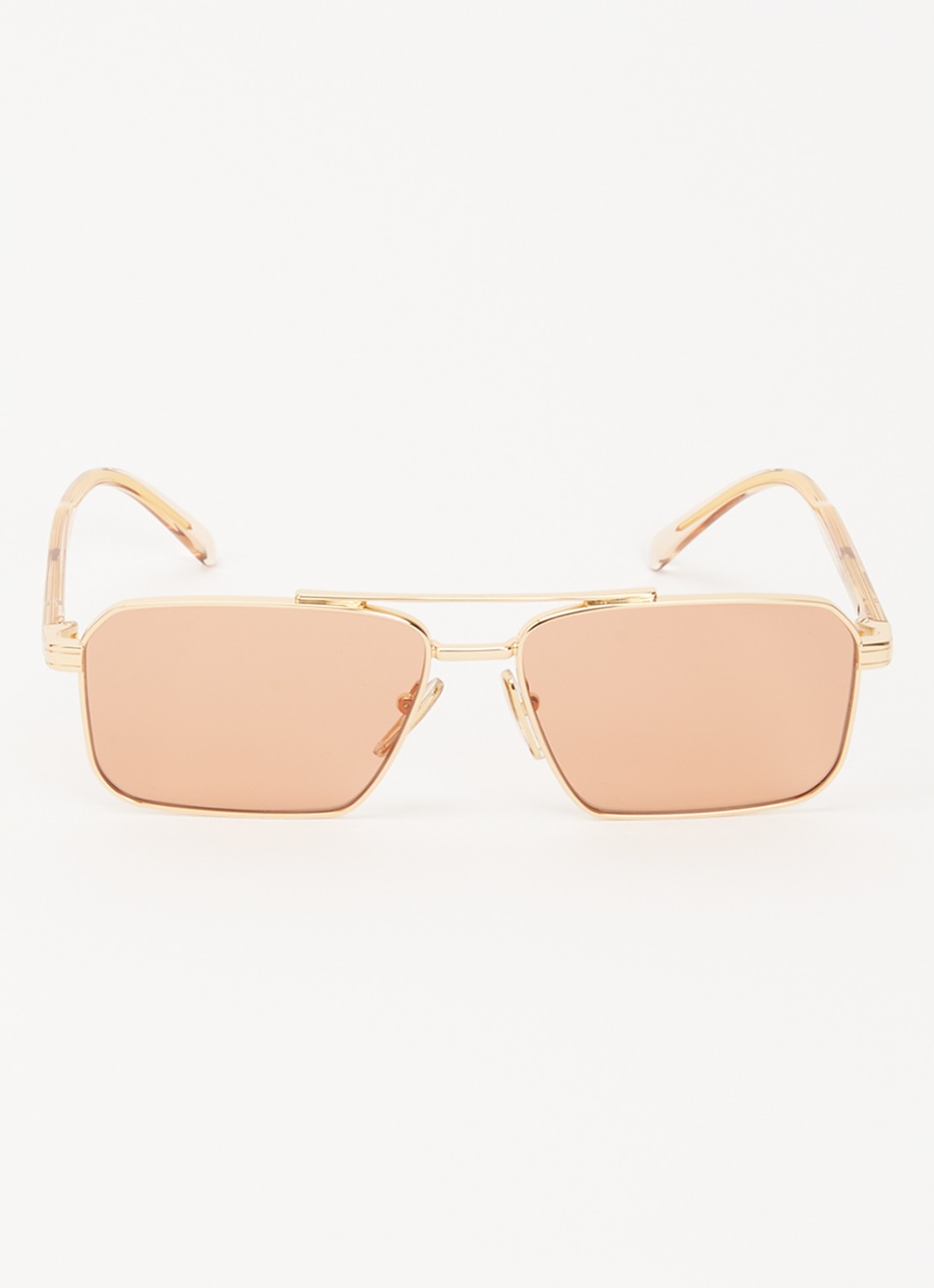 Prada Retro zonnebril PRA57S - detail goud