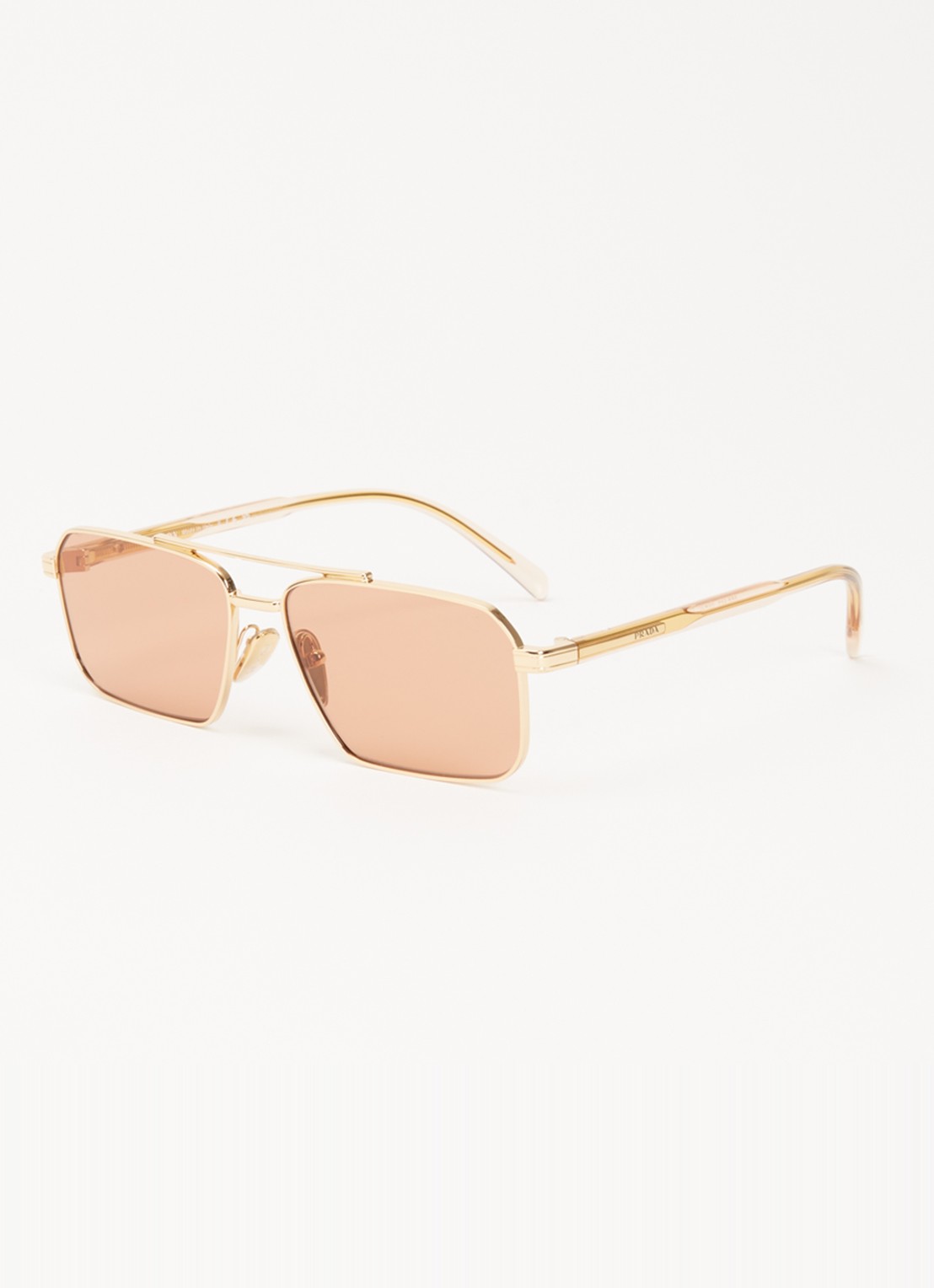 Prada Retro zonnebril PRA57S - voorkant 4 goud