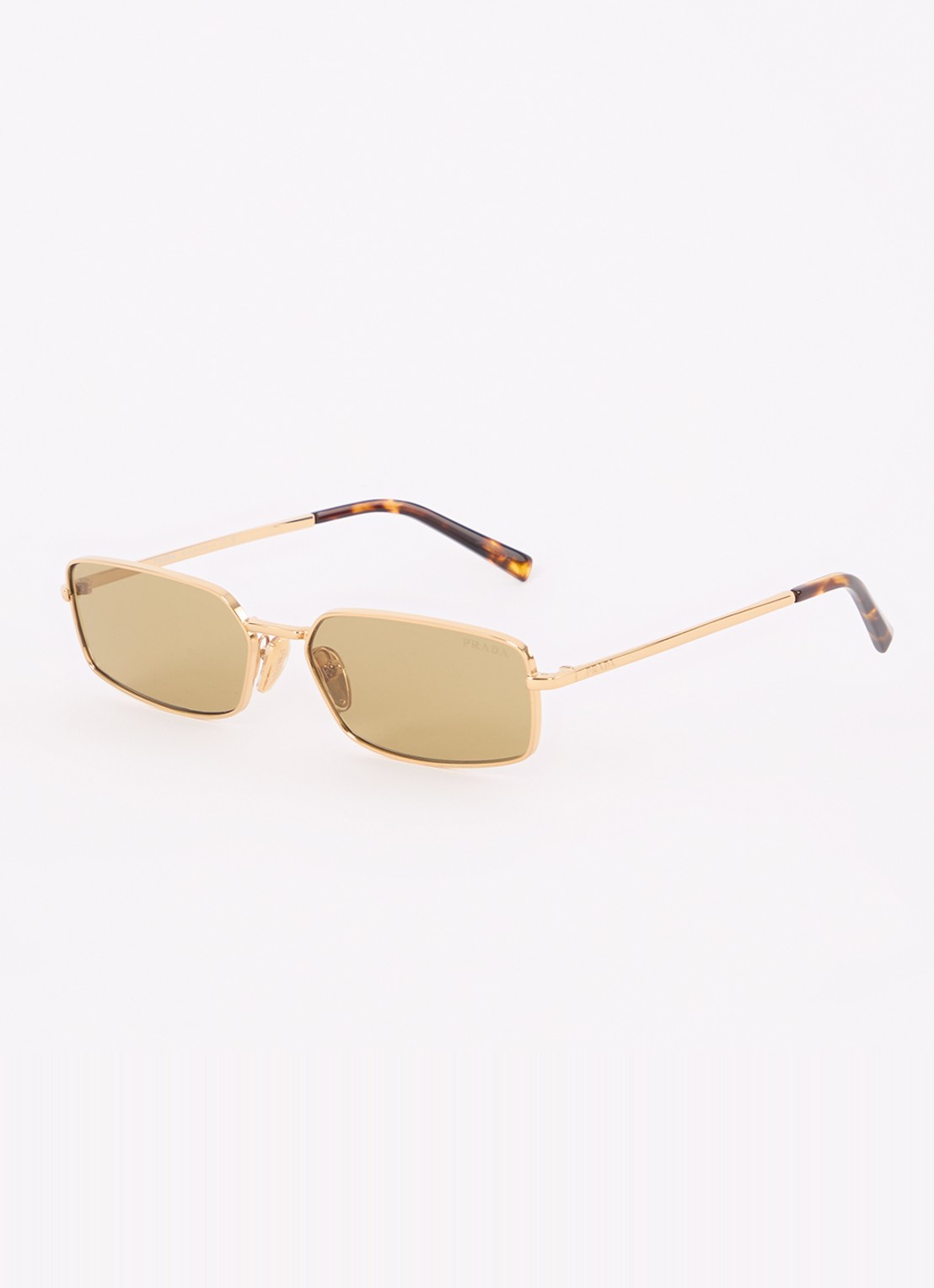 Prada Retro zonnebril PRA60S - voorkant goud