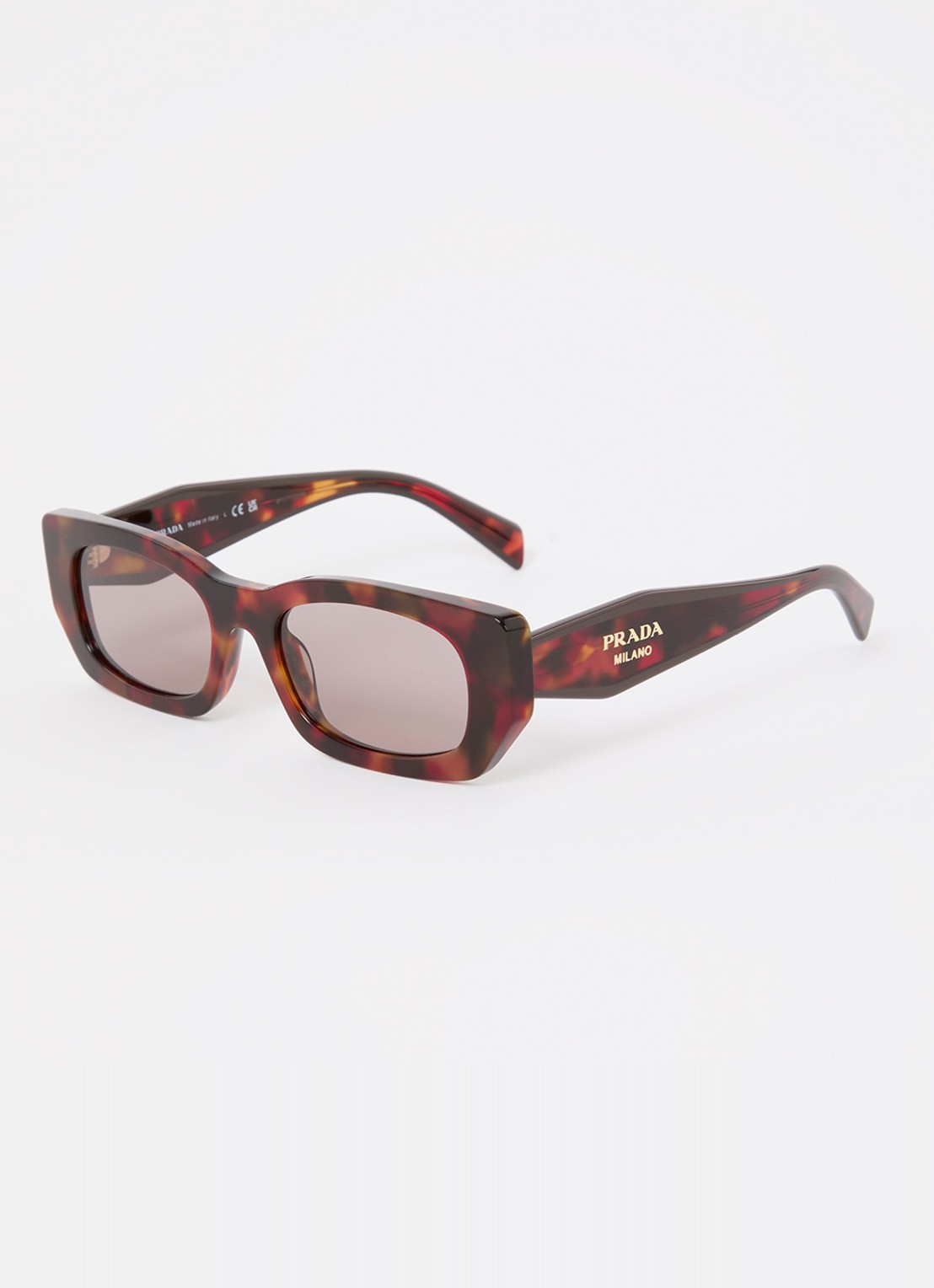 Prada Retro zonnebril PRB05S - voorkant bruin