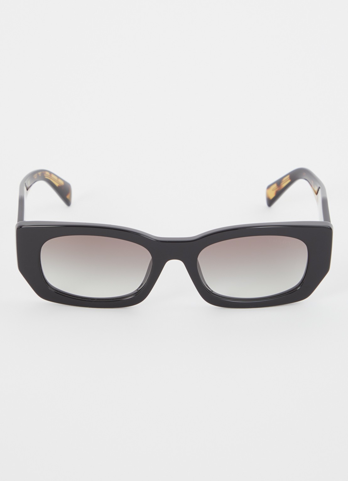 Prada Retro zonnebril PRB05S - detail 2 zwart