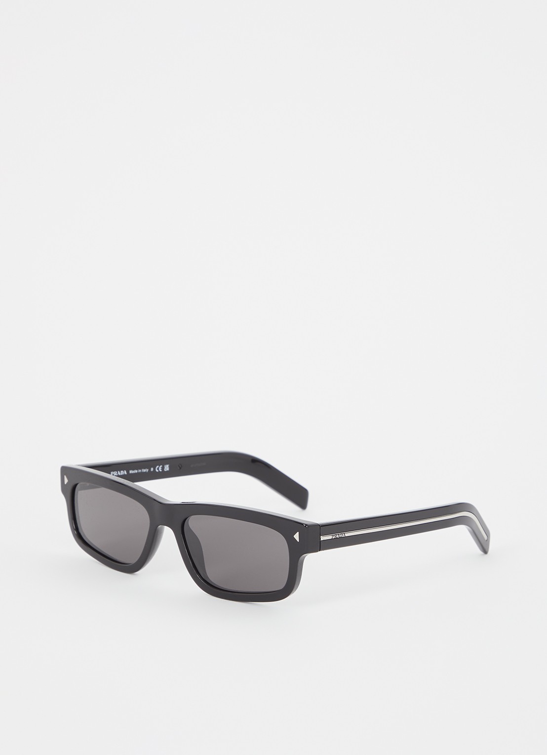 Prada Retro zonnebril PRB11S - voorkant zwart