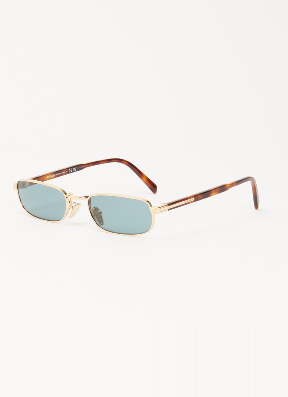 Prada Retro zonnebril PRB54S - voorkant 4 goud