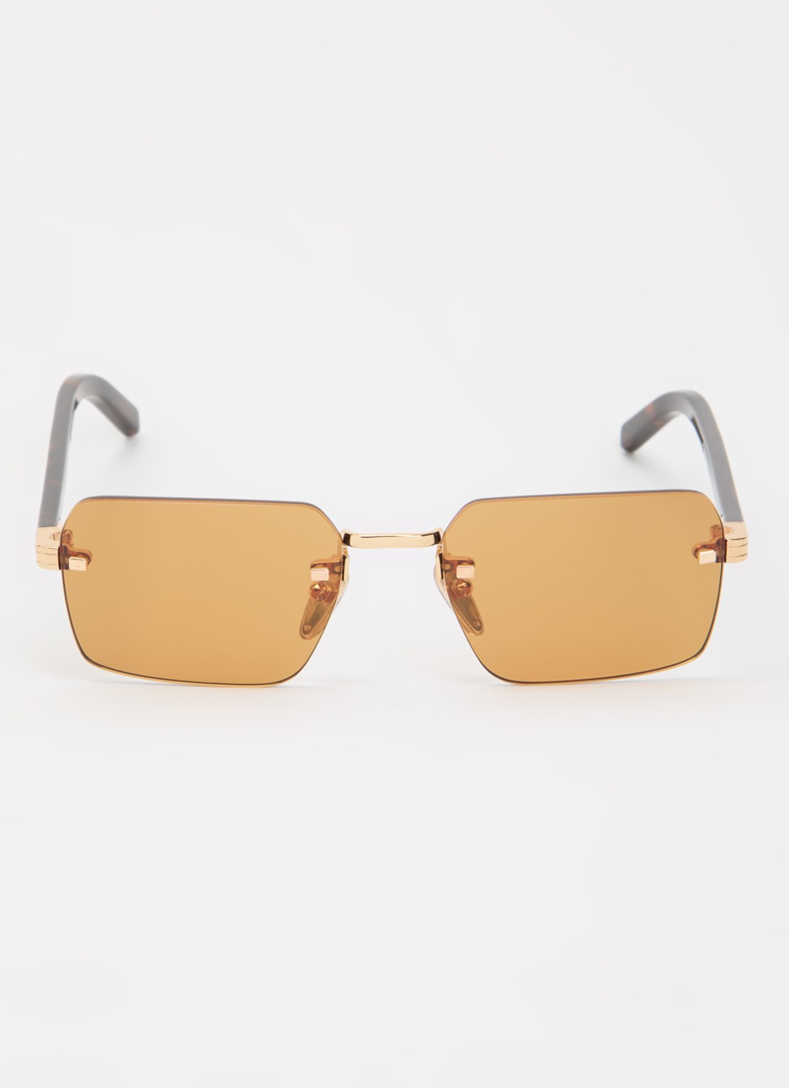 Prada Retro zonnebril PRD55S - detail 2 goud