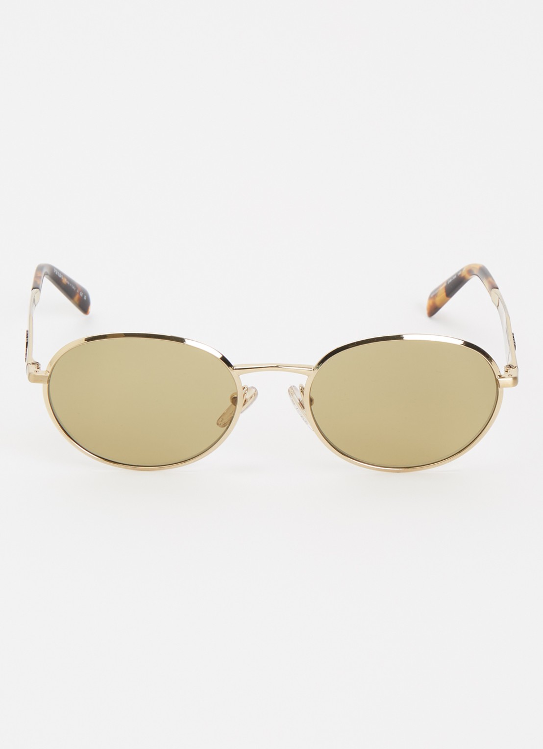 Prada Retro zonnebril PRD57S - detail goud
