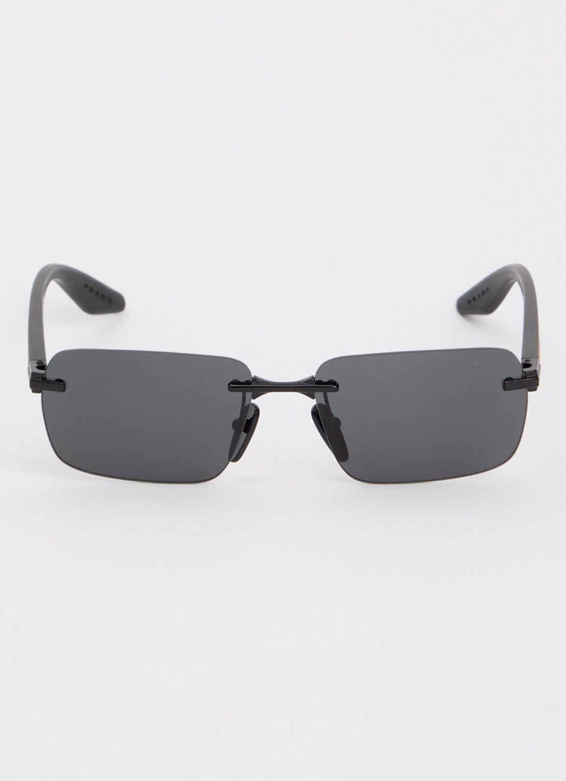 Prada Retro zonnebril PSC52S - detail zwart