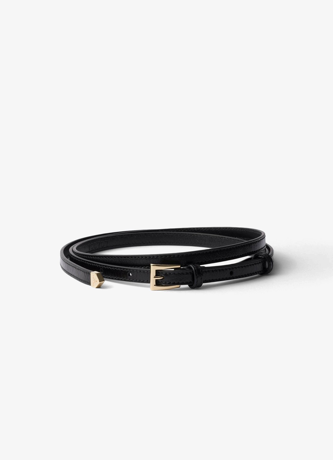 Prada Riem van kalfsleer - voorkant 3 zwart