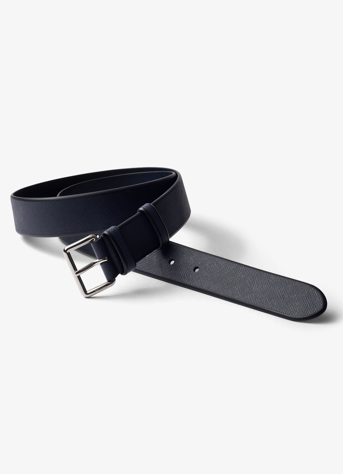 Prada Riem van kalfsleer - voorkant 2 donkerblauw