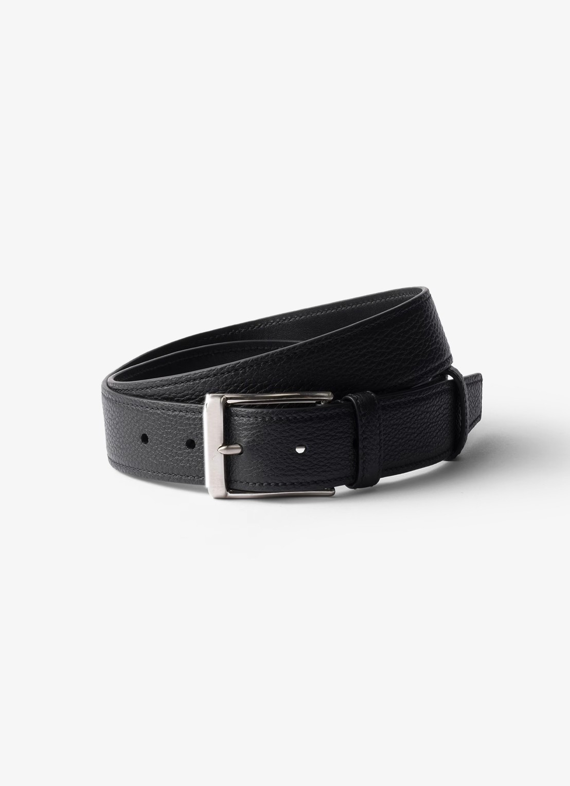 Prada Riem van kalfsleer - voorkant zwart