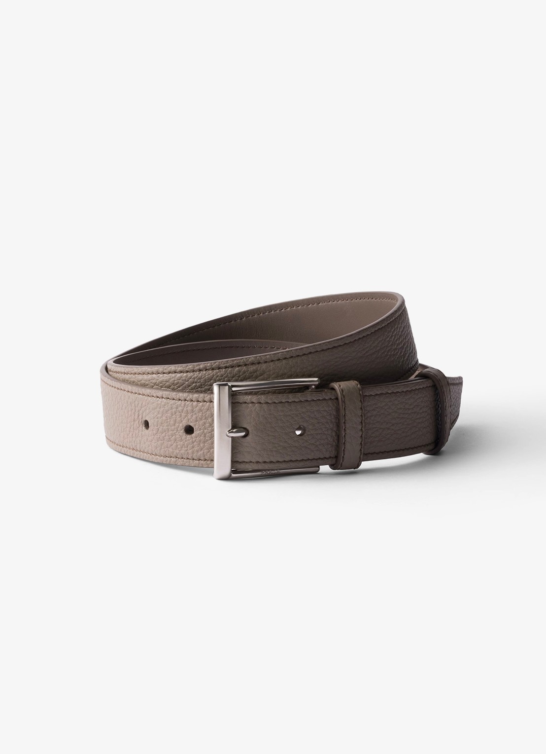 Prada Riem van kalfsleer - voorkant taupe