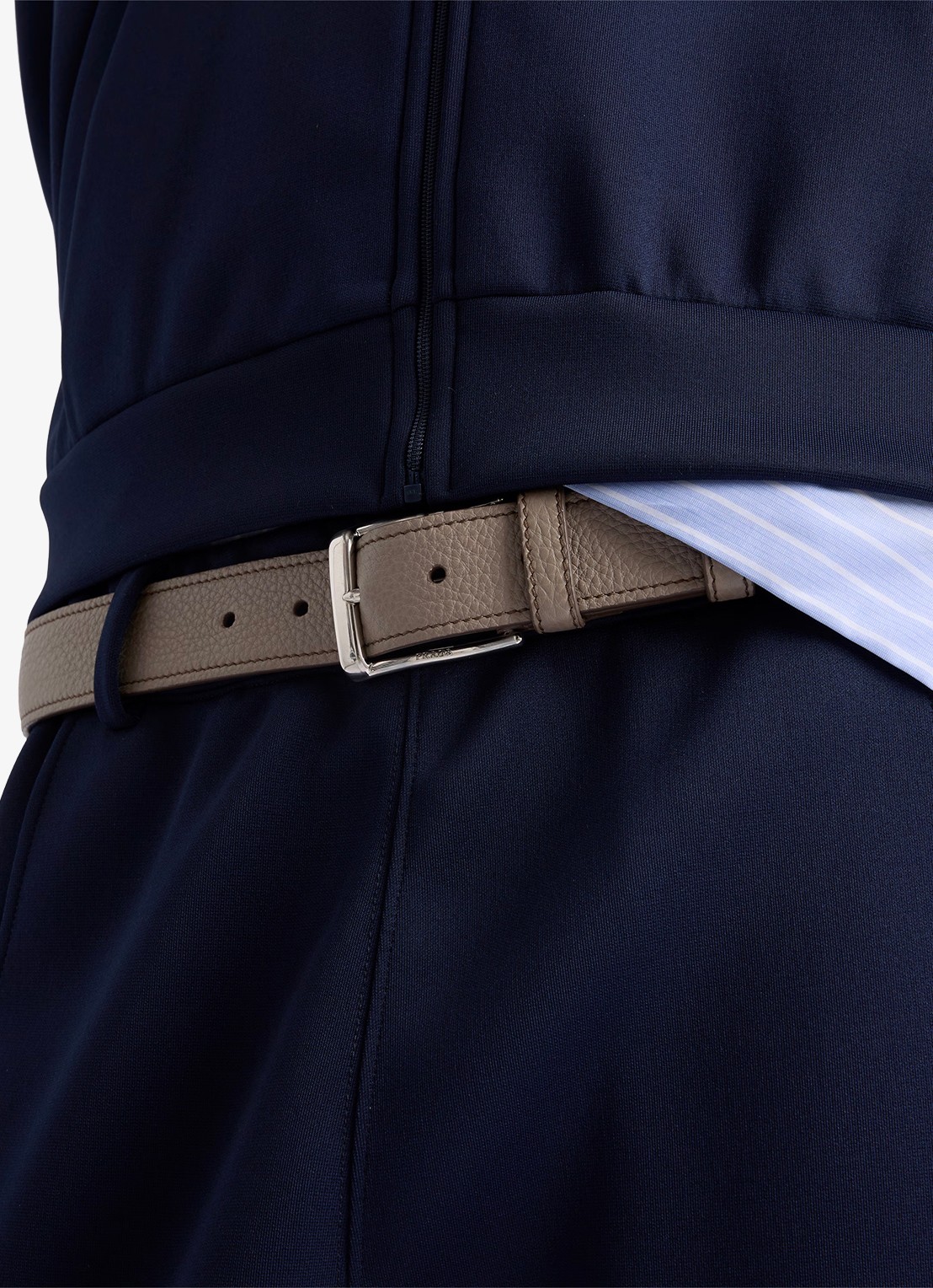Prada Riem van kalfsleer - voorkant 2 taupe