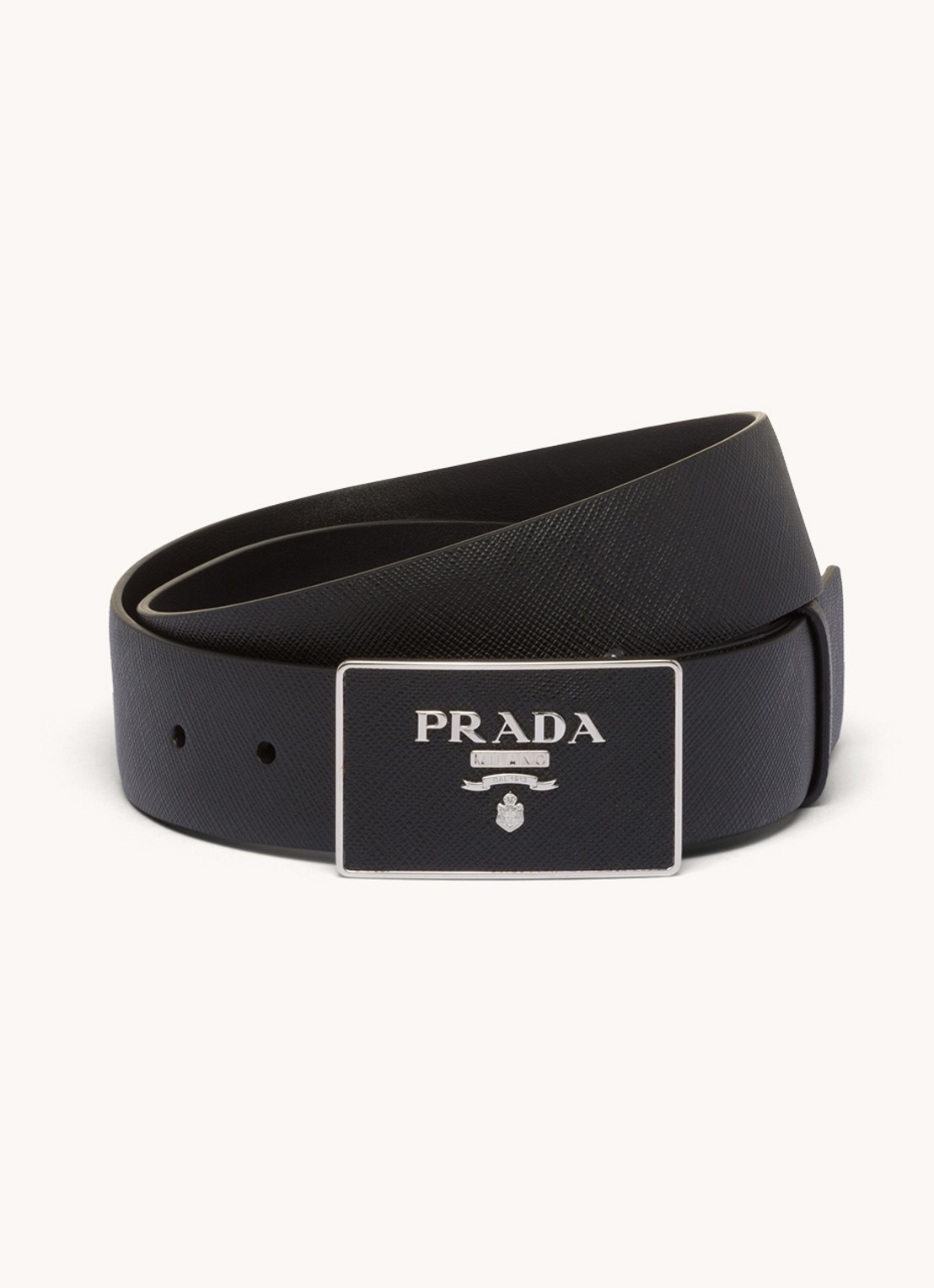 Prada Riem van leer - voorkant 4 zwart