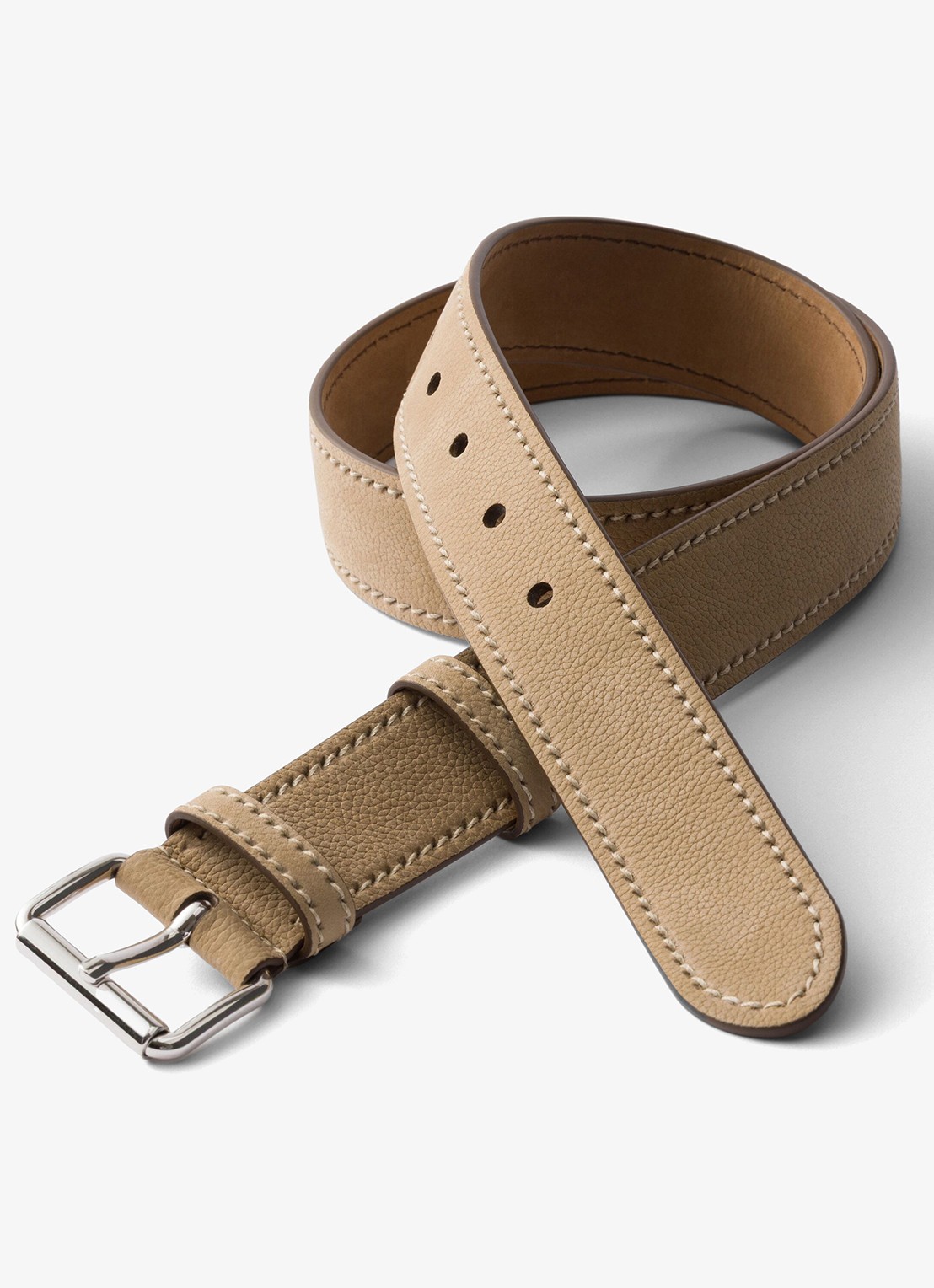 Prada Riem van nubuck - detail 3 beige