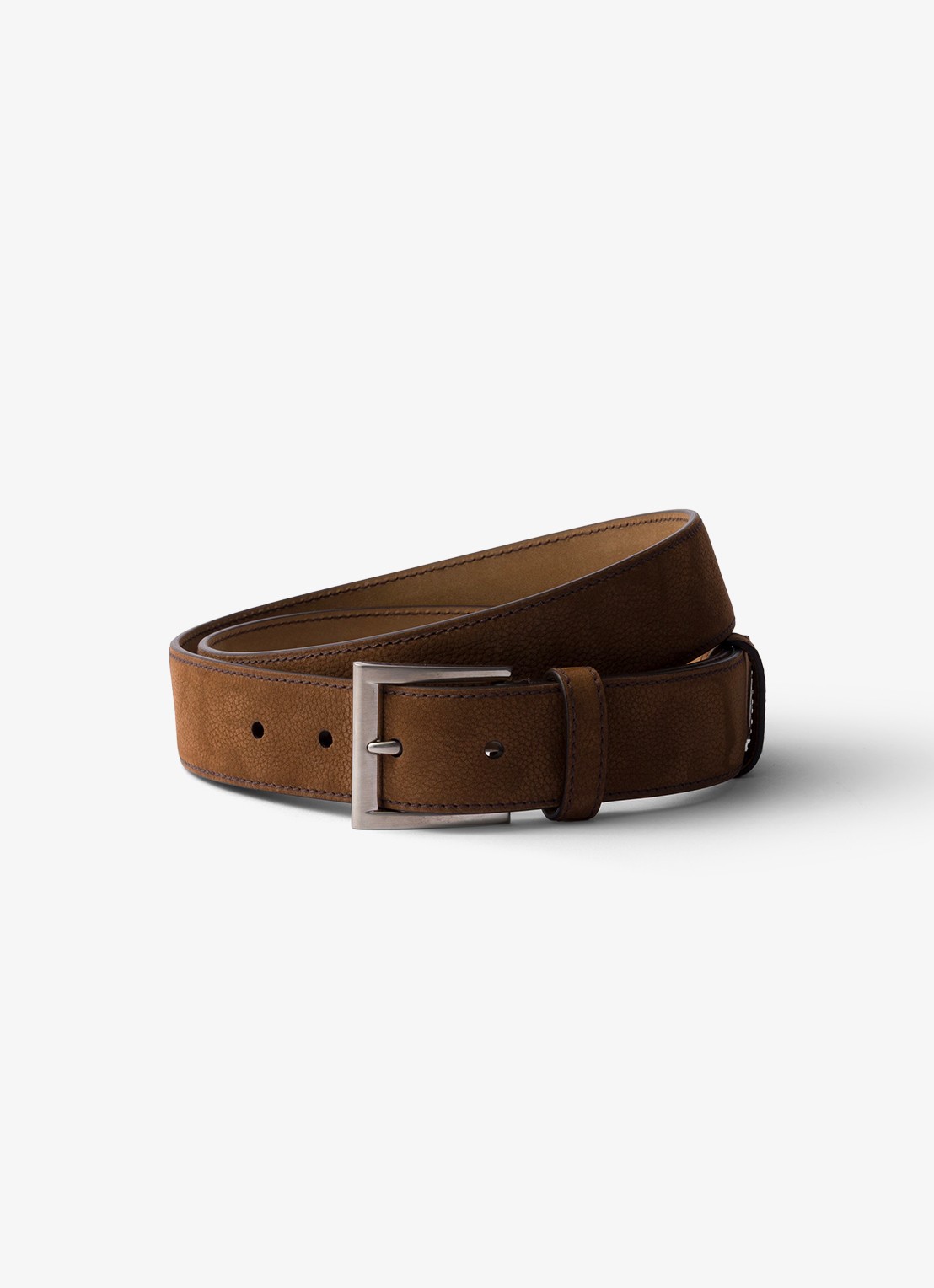 Prada Riem van nubuck - voorkant bruin