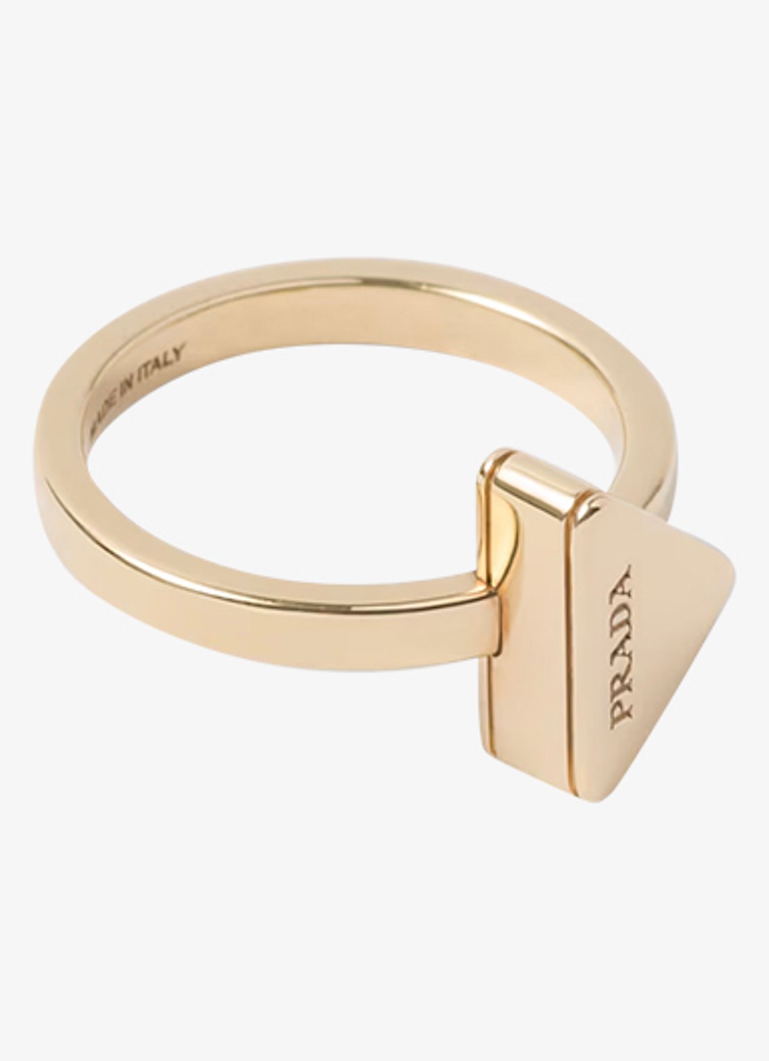 Prada Ring met logo - detail 3 goud