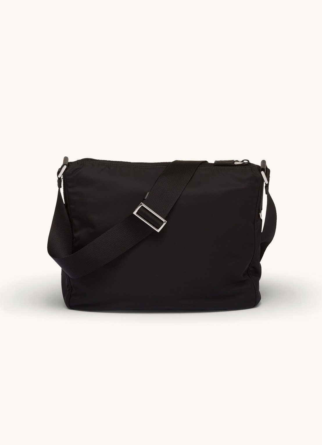 Prada Schoudertas met verstelbare schouderriem - detail 2 zwart