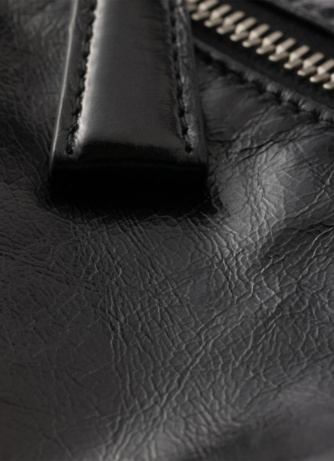 Prada Schoudertas van kalfsleer - detail 6 zwart