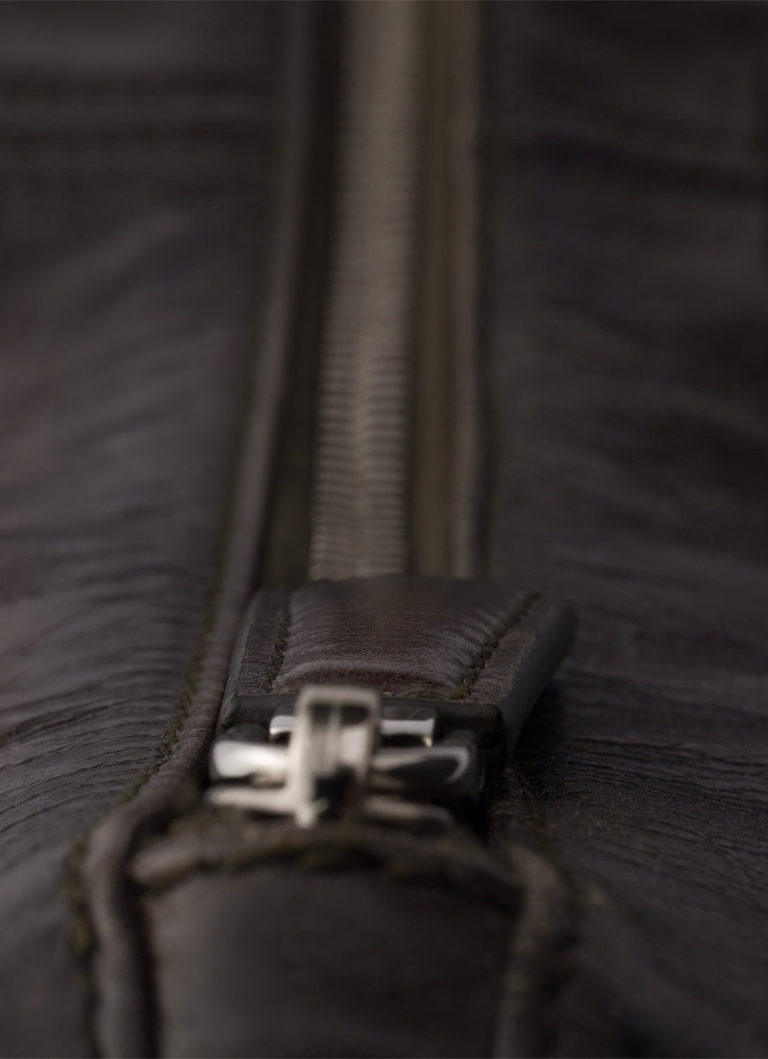 Prada Schoudertas van leer - detail 6 donkergroen