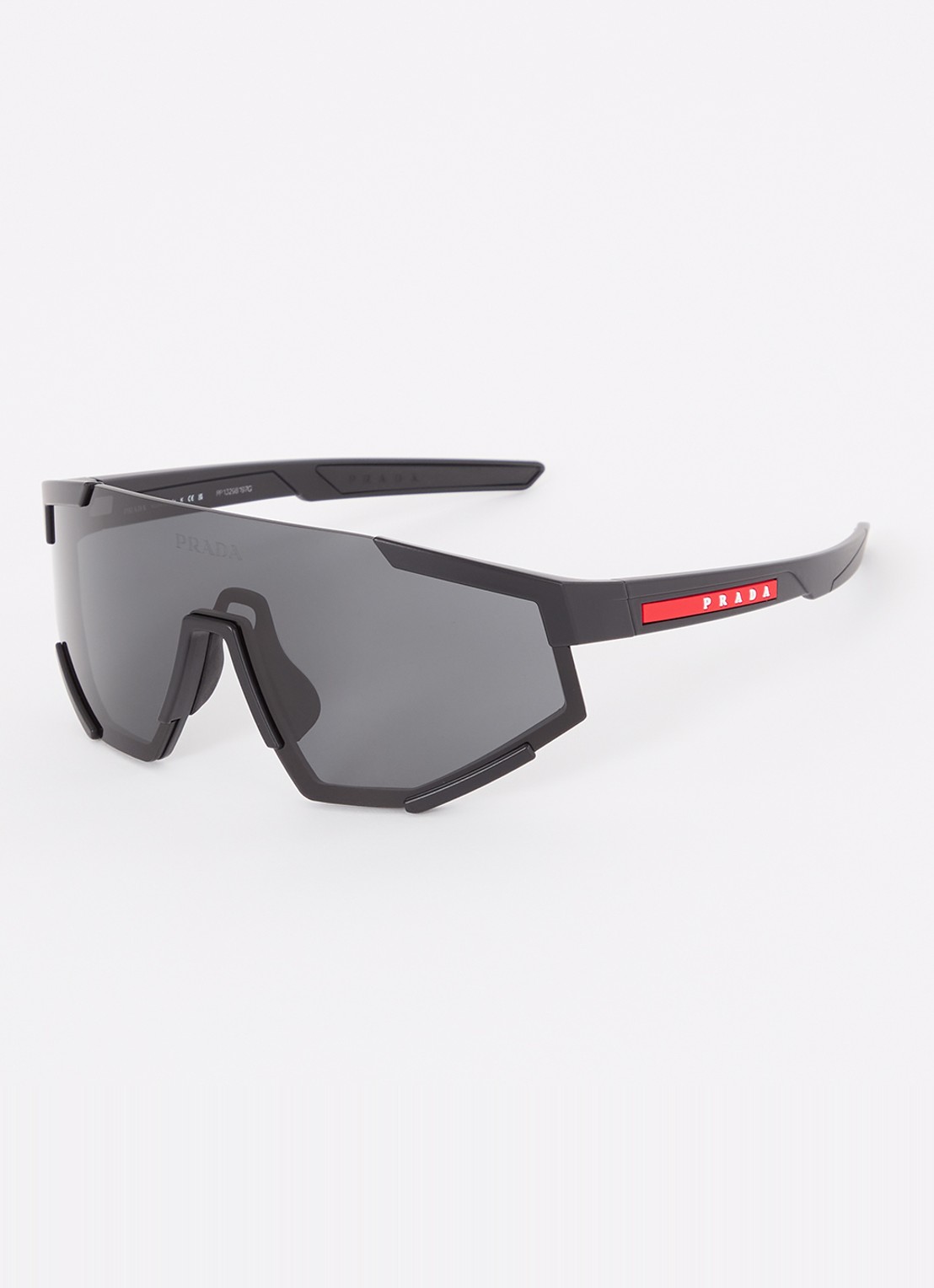 Prada Shield zonnebril PS04WS - voorkant zwart
