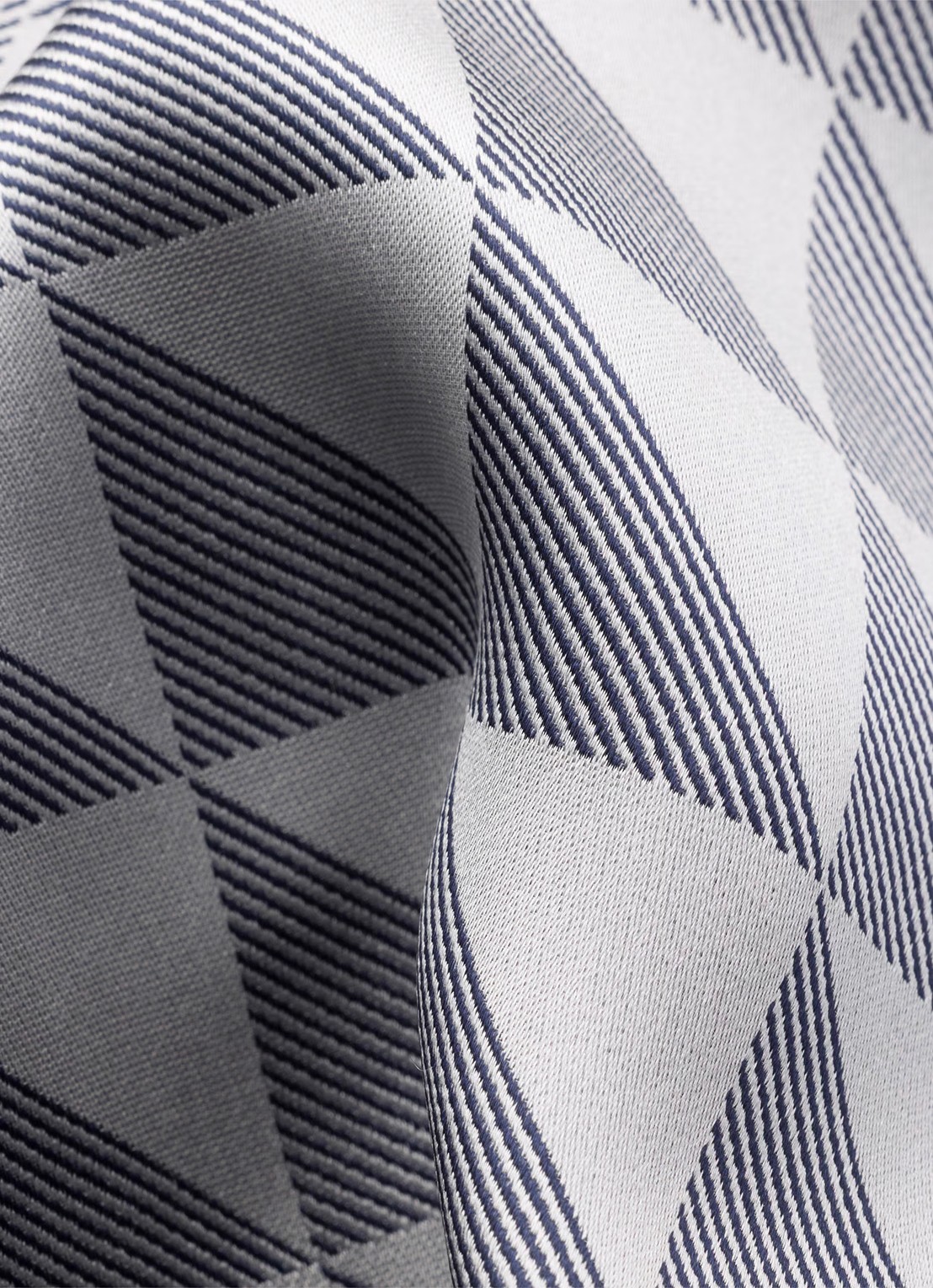 Prada Sjaal van zijde met print 130 x 60 cm - detail 2 blauw