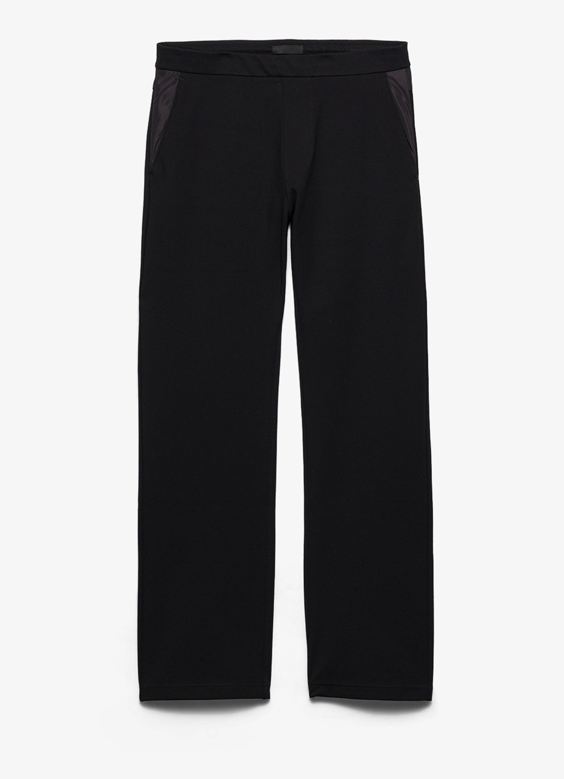 Prada Slim fit pantalon met steekzakken - voorkant 4 zwart