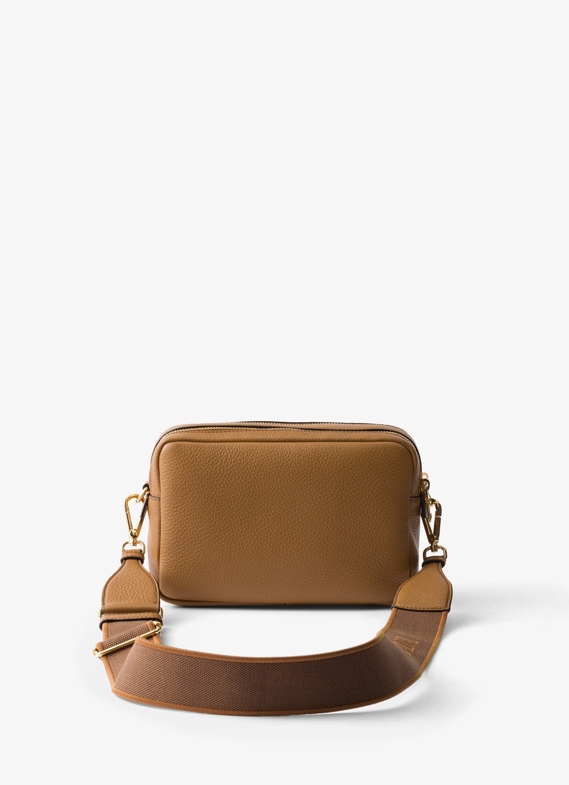 Prada Small crossbodytas van kalfsleer - achterkant 6 camel