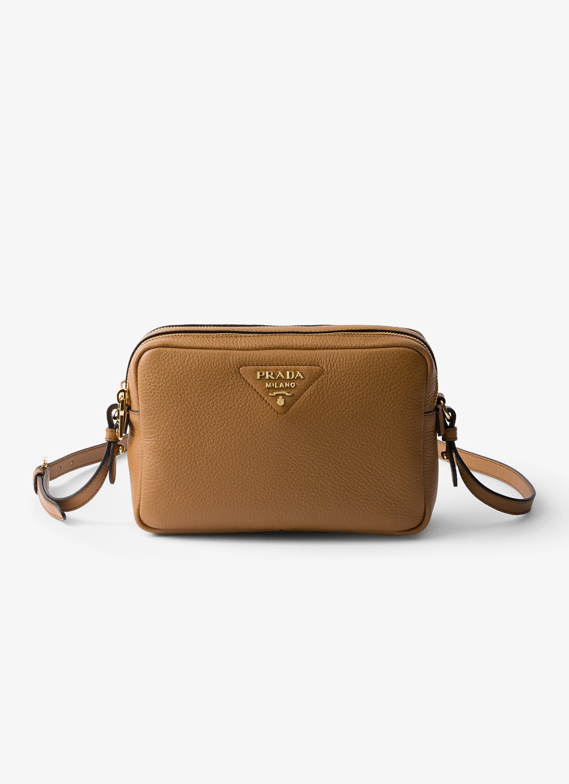 Prada Small crossbodytas van kalfsleer - detail 3 camel